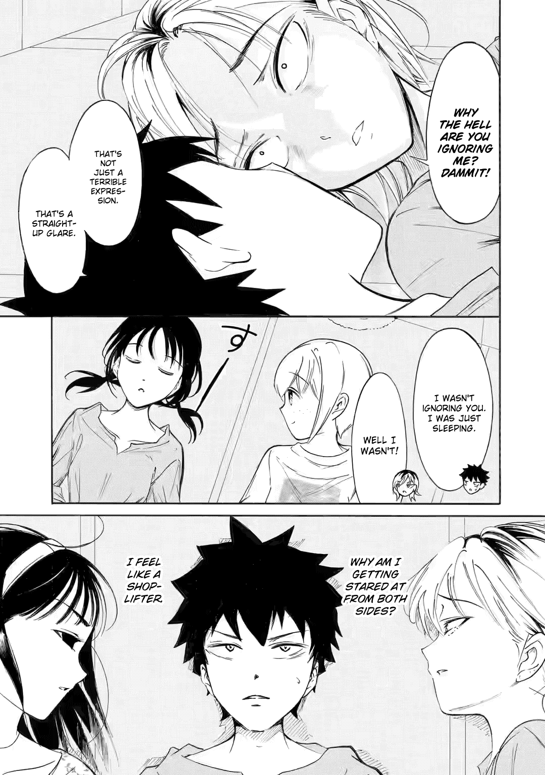 It's Not My Fault That I'm Not Popular! Chapter 214.2 page 11 - Chapter 214.2: Since I'm Not Popular, It's the Night Before (Part 2)