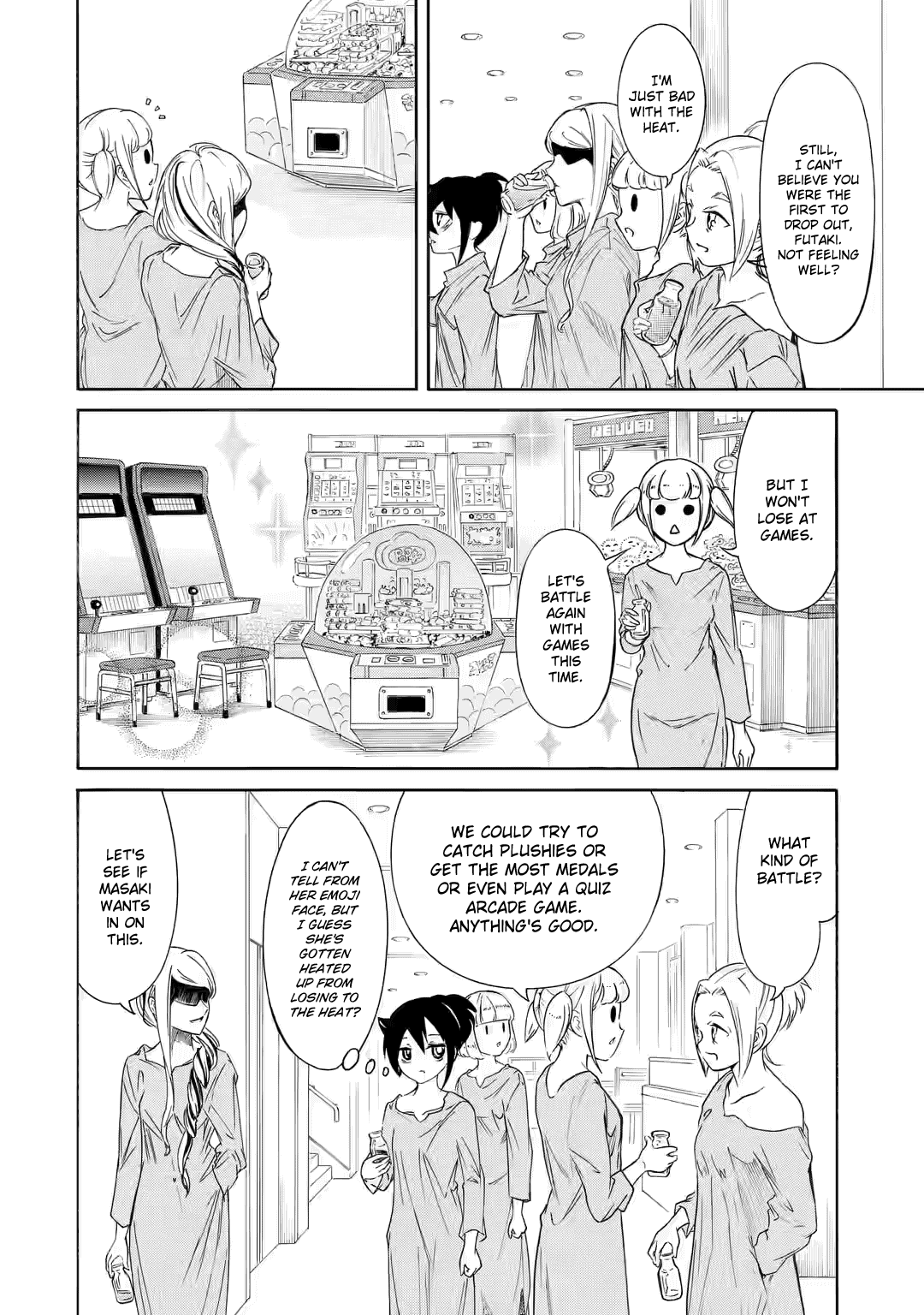 It's Not My Fault That I'm Not Popular! Chapter 214.2 page 4 - Chapter 214.2: Since I'm Not Popular, It's the Night Before (Part 2)