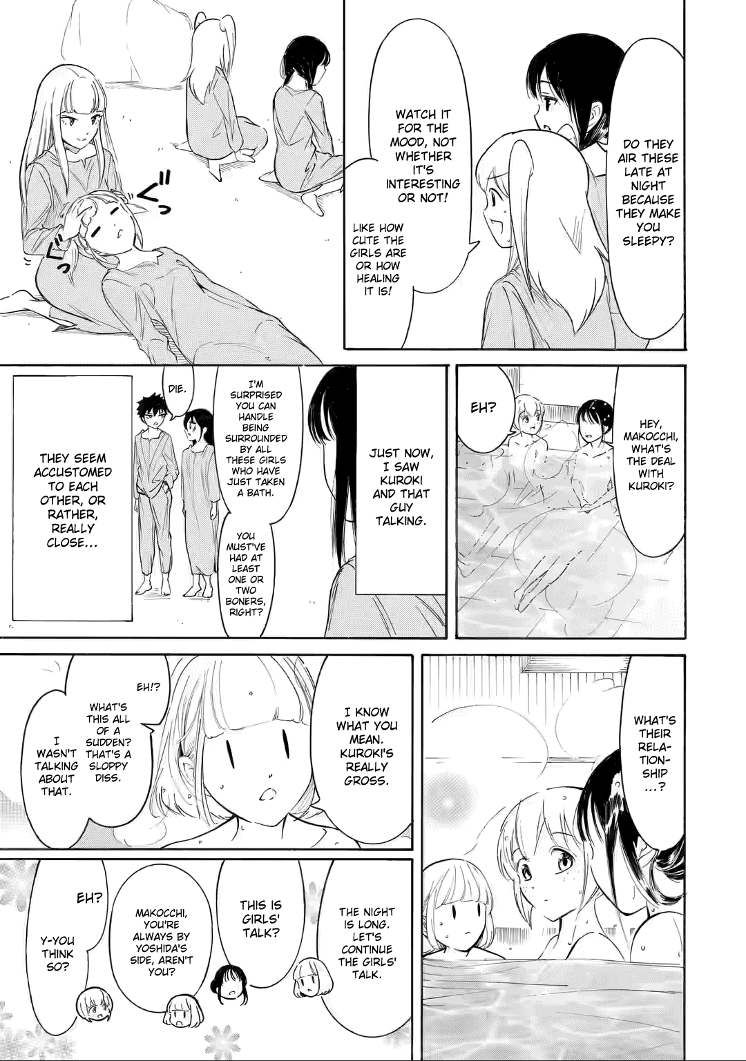It's Not My Fault That I'm Not Popular! Chapter 214.3 page 13 - Chapter 214.3: Since I'm Not Popular, It's the Night Before (Part 3)
