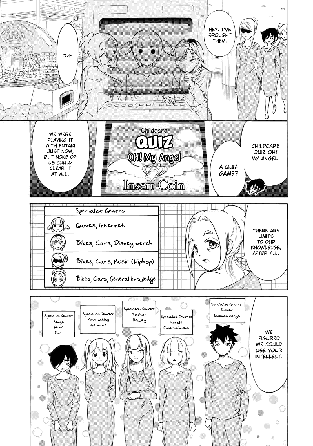 It's Not My Fault That I'm Not Popular! Chapter 214.3 page 3 - Chapter 214.3: Since I'm Not Popular, It's the Night Before (Part 3)
