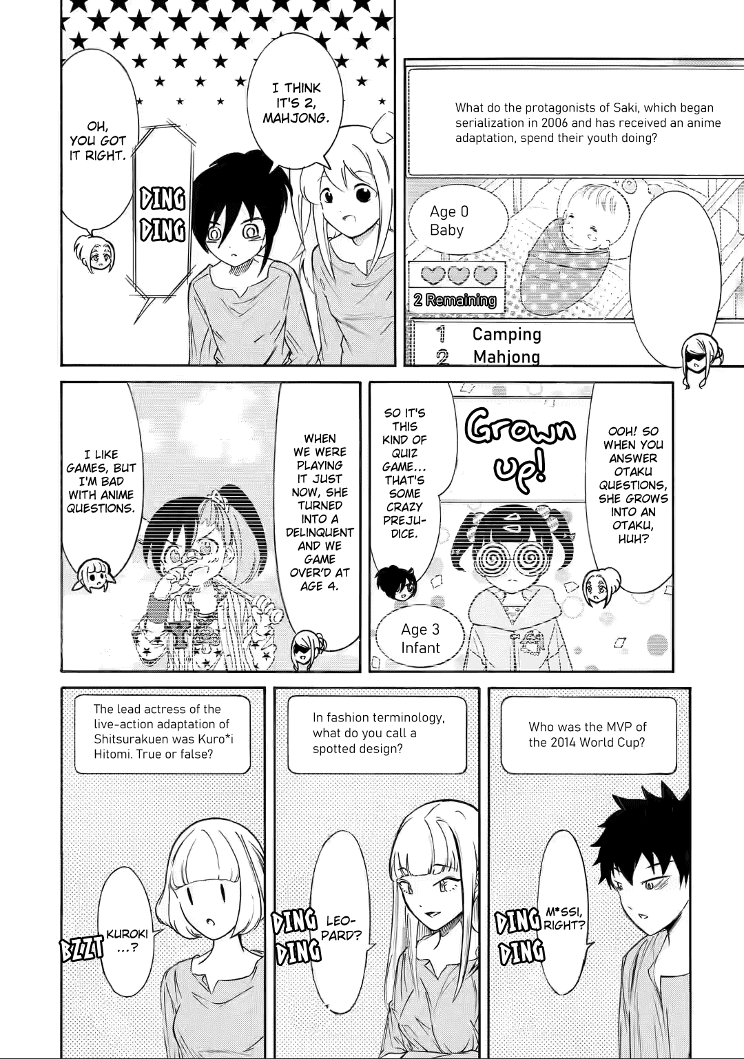 It's Not My Fault That I'm Not Popular! Chapter 214.3 page 4 - Chapter 214.3: Since I'm Not Popular, It's the Night Before (Part 3)