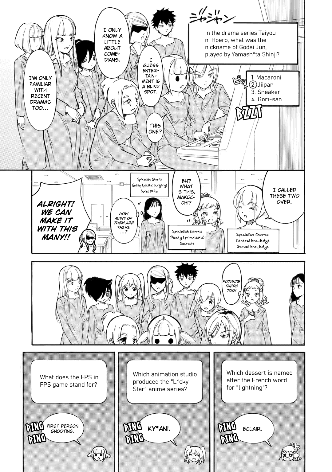 It's Not My Fault That I'm Not Popular! Chapter 214.3 page 5 - Chapter 214.3: Since I'm Not Popular, It's the Night Before (Part 3)