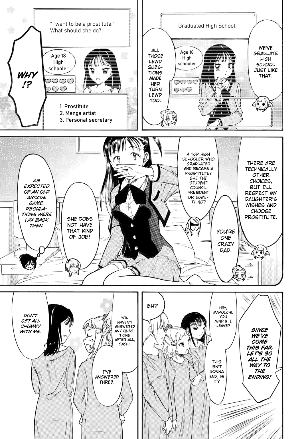 It's Not My Fault That I'm Not Popular! Chapter 214.3 page 7 - Chapter 214.3: Since I'm Not Popular, It's the Night Before (Part 3)
