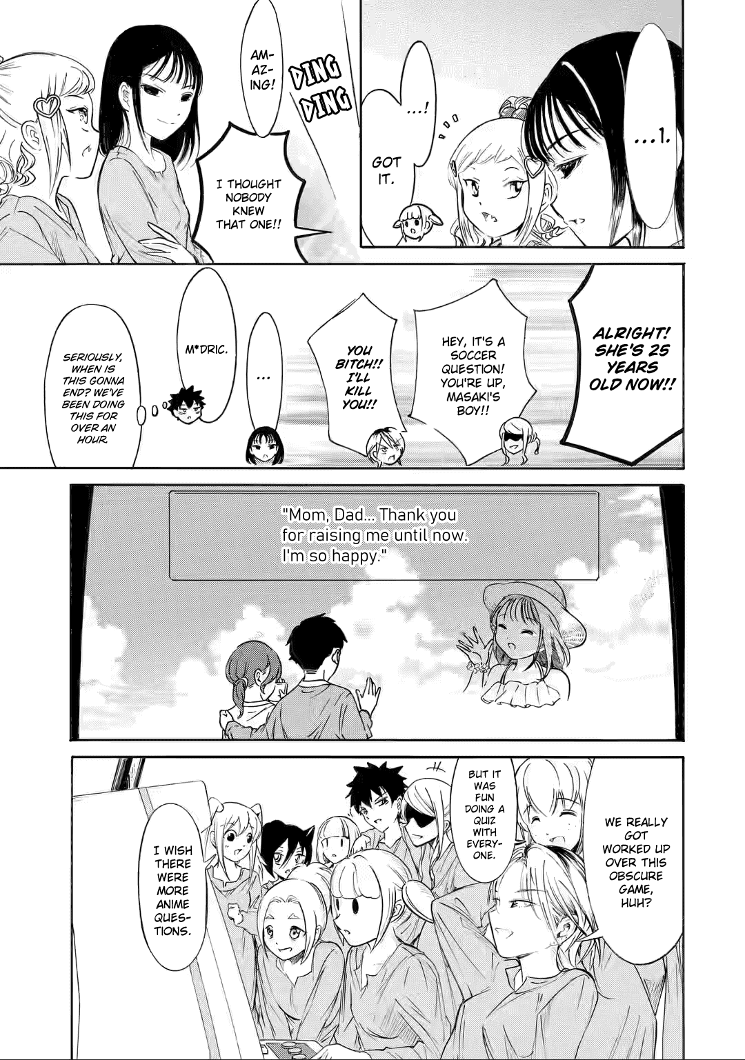 It's Not My Fault That I'm Not Popular! Chapter 214.3 page 9 - Chapter 214.3: Since I'm Not Popular, It's the Night Before (Part 3)