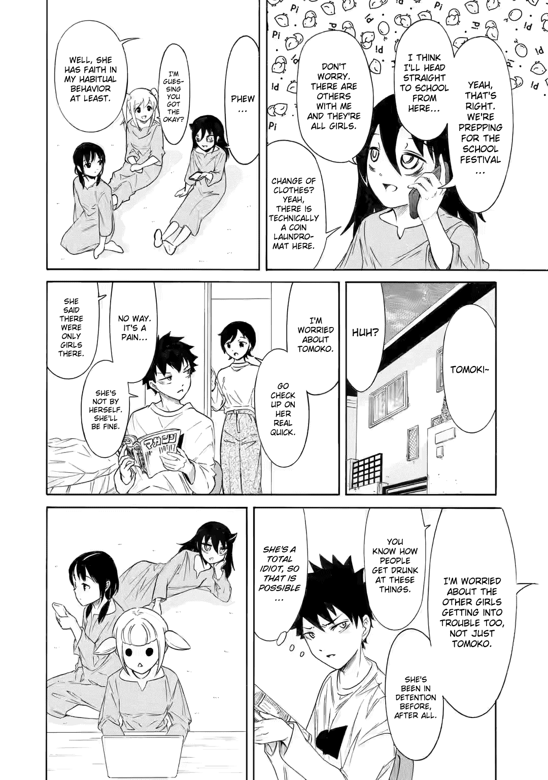 It's Not My Fault That I'm Not Popular! Chapter 214 page 2 - Chapter 214: Since I'm Not Popular, It's the Night Before (Part 1)