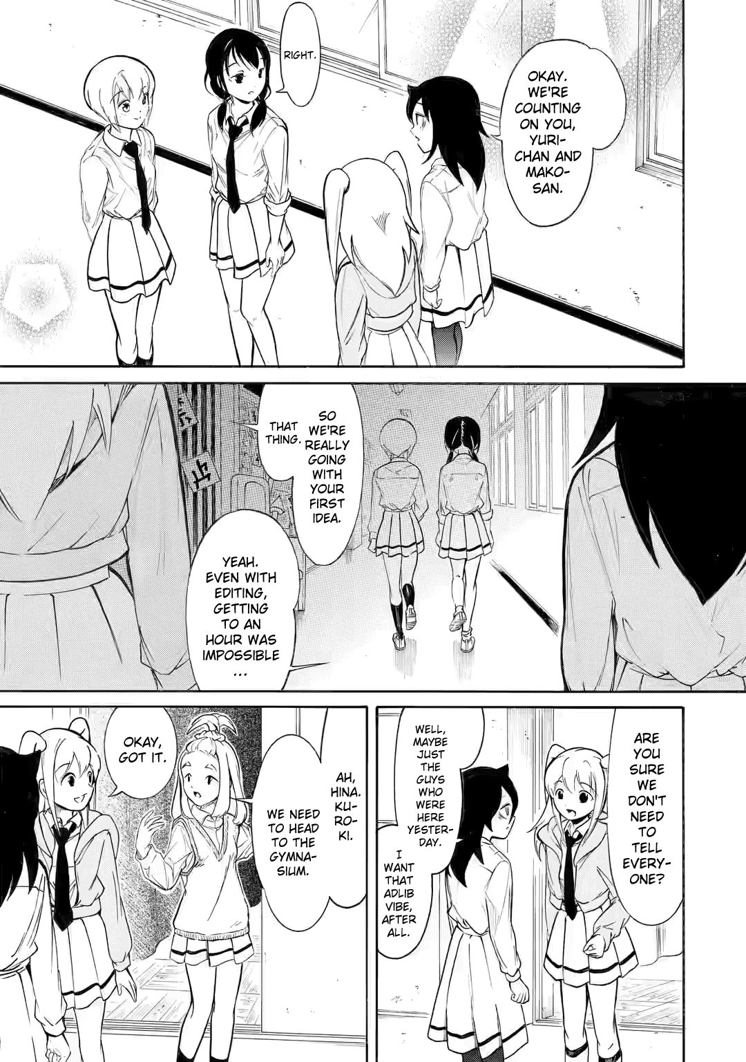 It's Not My Fault That I'm Not Popular! Chapter 215 page 1 - Chapter 215: Since I'm Not Popular, The School Festival Begins