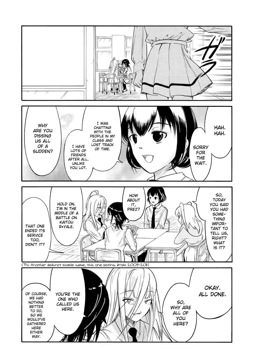 It's Not My Fault That I'm Not Popular! Chapter 216 page 4 - Chapter 216: Since I'm Not Popular, We'll Screen the Movie