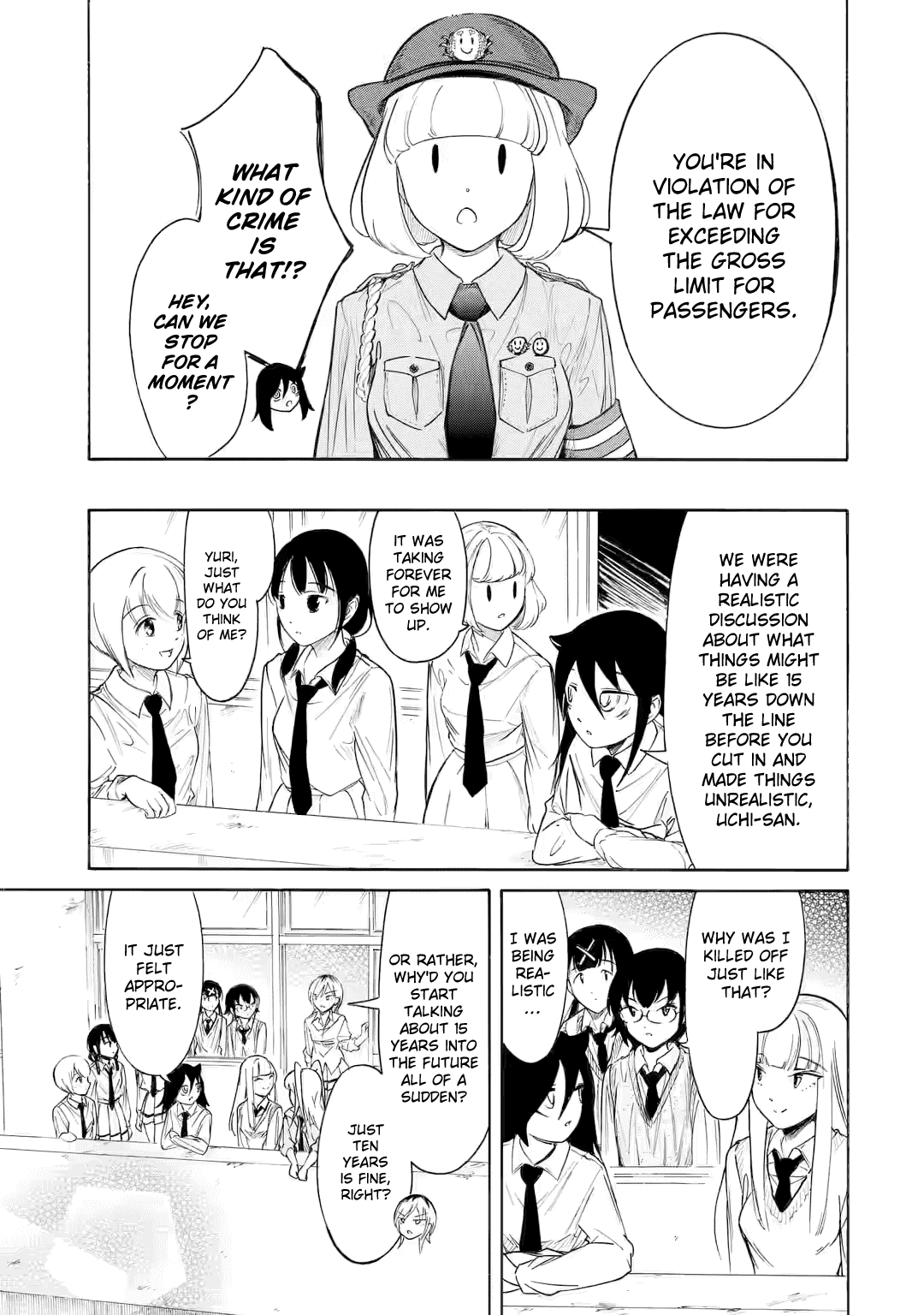 It's Not My Fault That I'm Not Popular! Chapter 217.1 page 9 - Chapter 217.1: Gangan Online 15th Anniversary Special