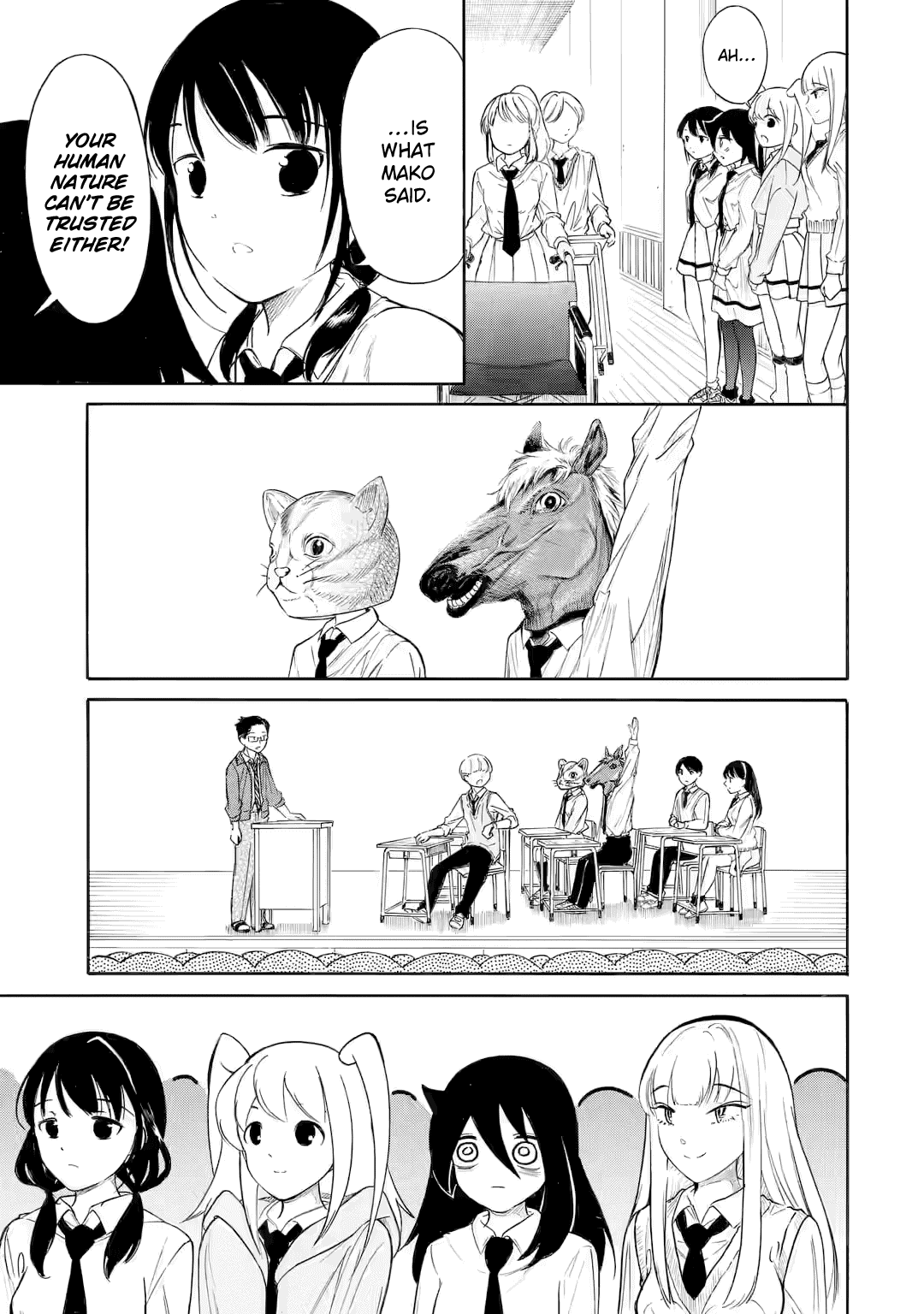 It's Not My Fault That I'm Not Popular! Chapter 217.2 page 3 - Chapter 217.2: Since I'm Not Popular, It's the School Festival's Stage (Part 2)