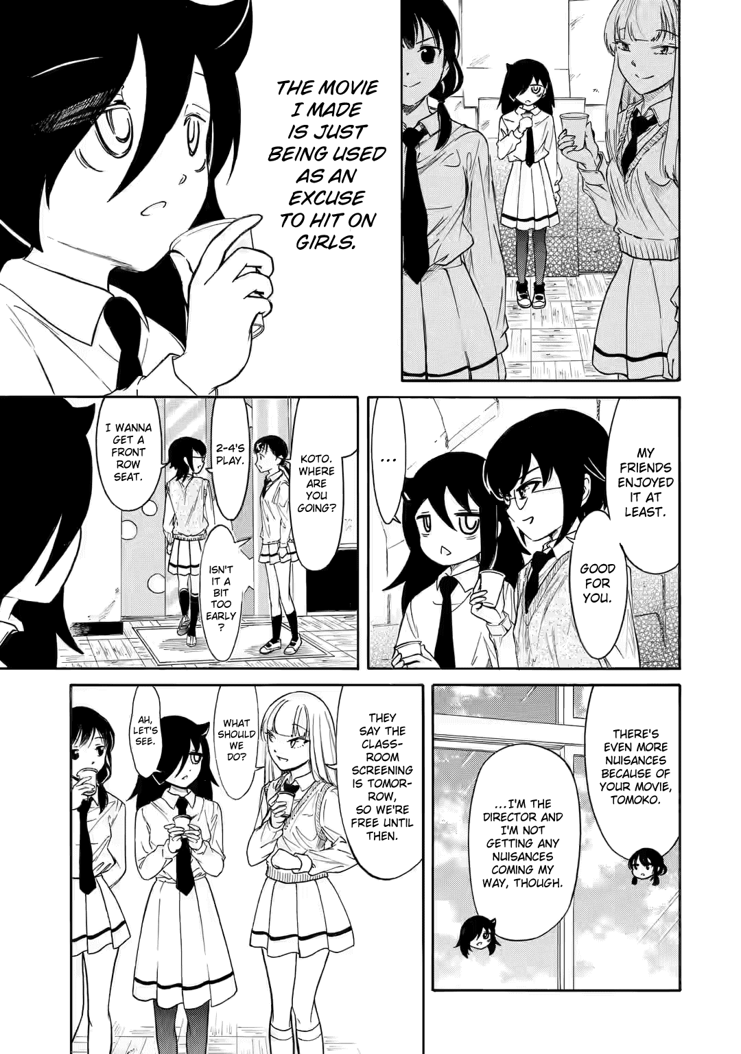 It's Not My Fault That I'm Not Popular! Chapter 217.2 page 7 - Chapter 217.2: Since I'm Not Popular, It's the School Festival's Stage (Part 2)