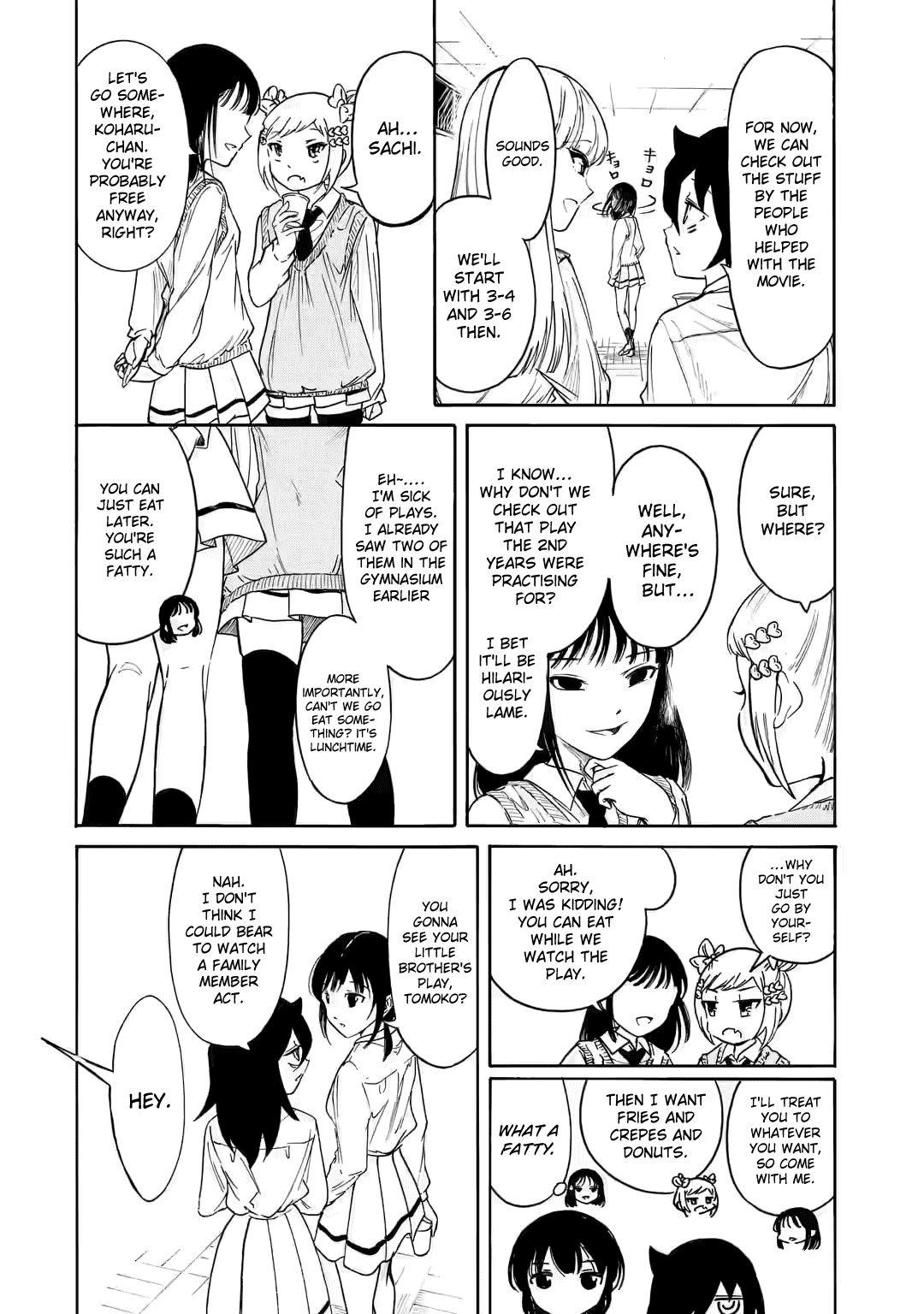 It's Not My Fault That I'm Not Popular! Chapter 217.2 page 8 - Chapter 217.2: Since I'm Not Popular, It's the School Festival's Stage (Part 2)