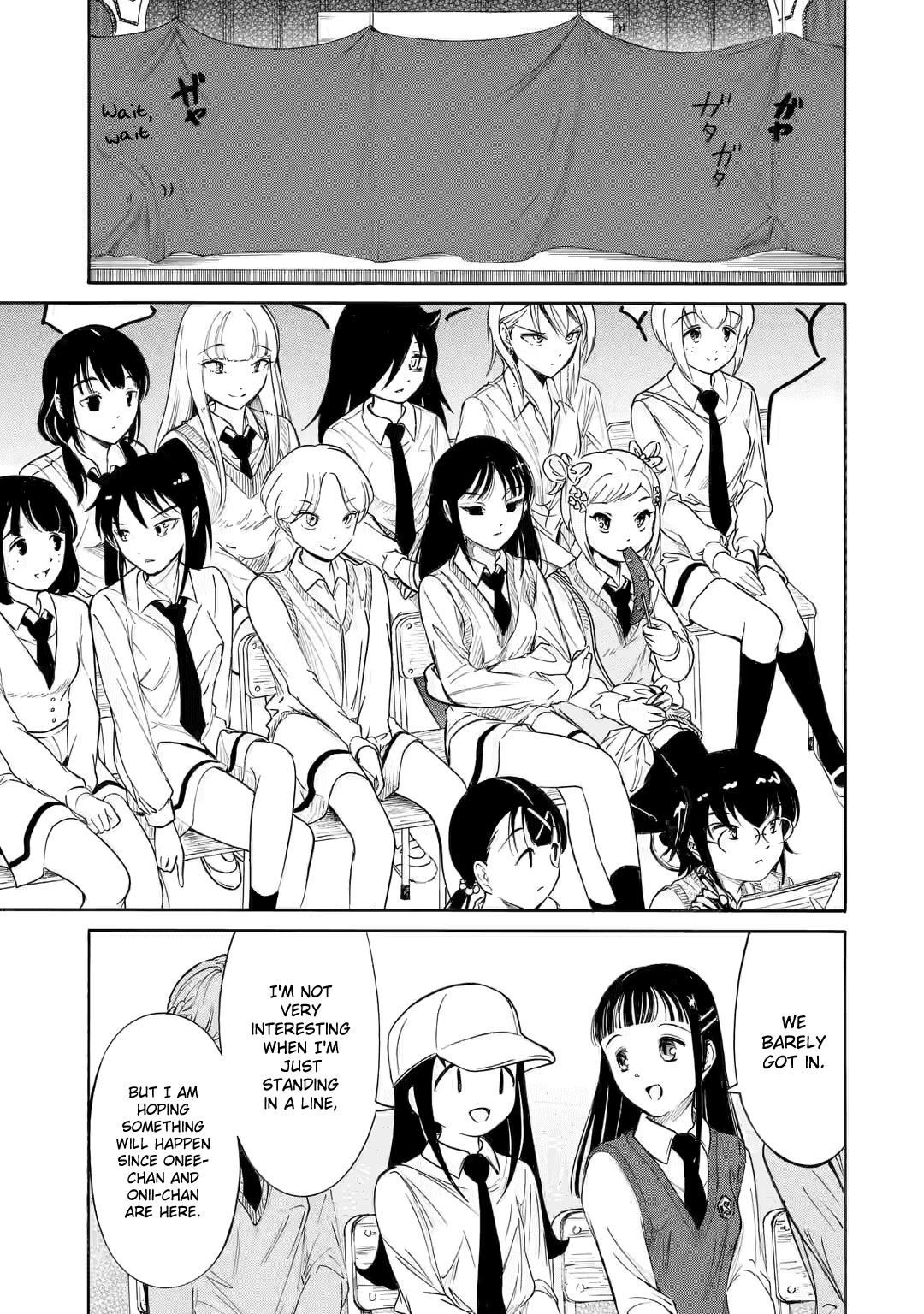 It's Not My Fault That I'm Not Popular! Chapter 217.3 page 4 - Chapter 217.3: Since I'm Not Popular, It's the School Festival's Stage (Part 3)