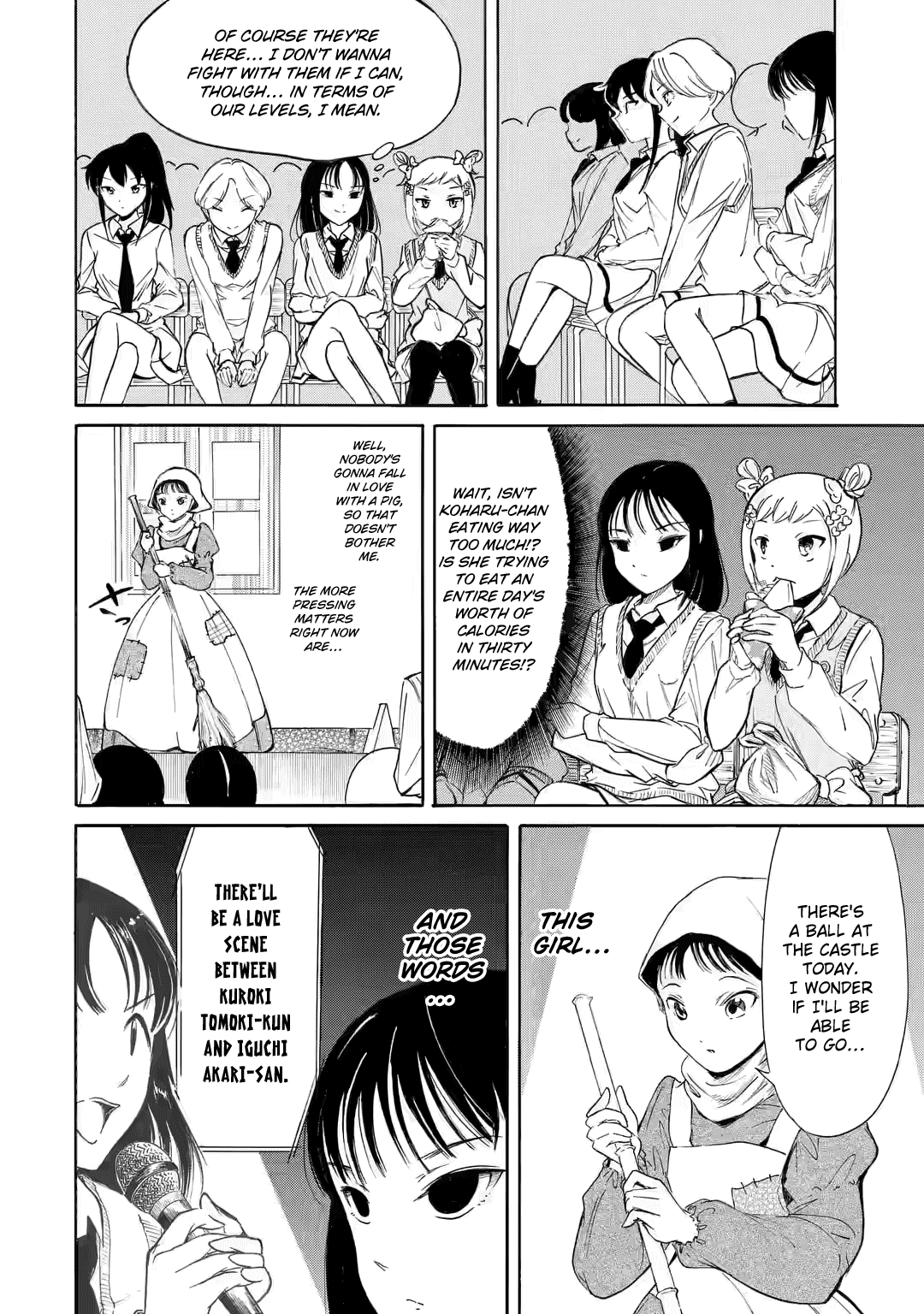 It's Not My Fault That I'm Not Popular! Chapter 217.3 page 5 - Chapter 217.3: Since I'm Not Popular, It's the School Festival's Stage (Part 3)