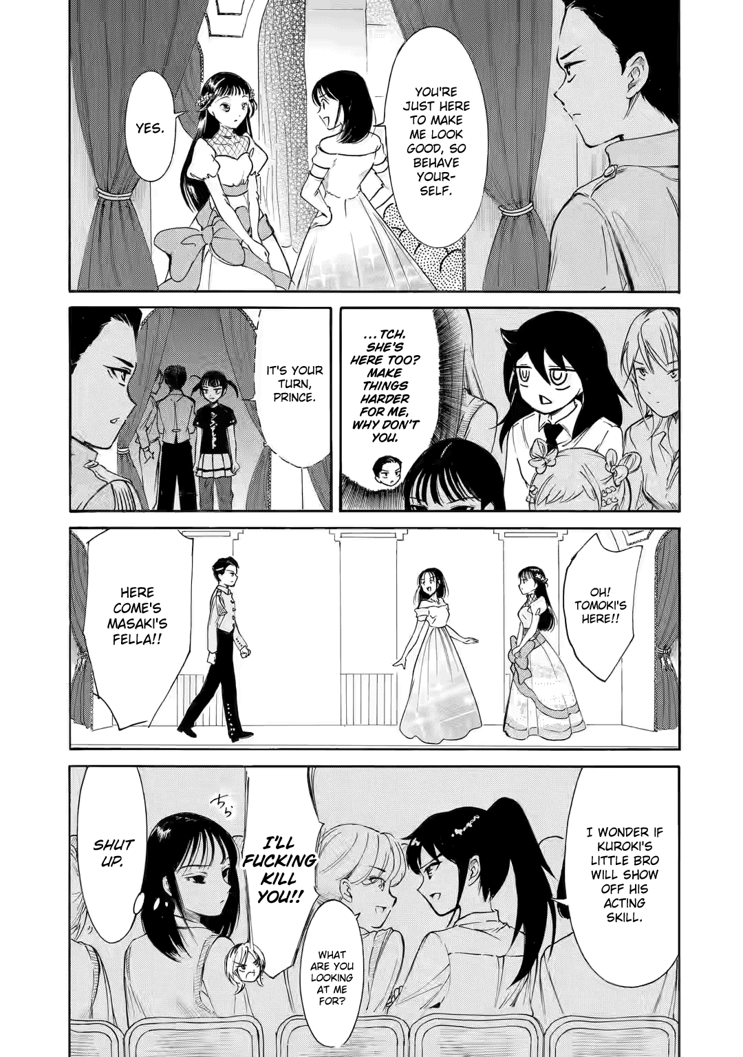 It's Not My Fault That I'm Not Popular! Chapter 217.3 page 6 - Chapter 217.3: Since I'm Not Popular, It's the School Festival's Stage (Part 3)
