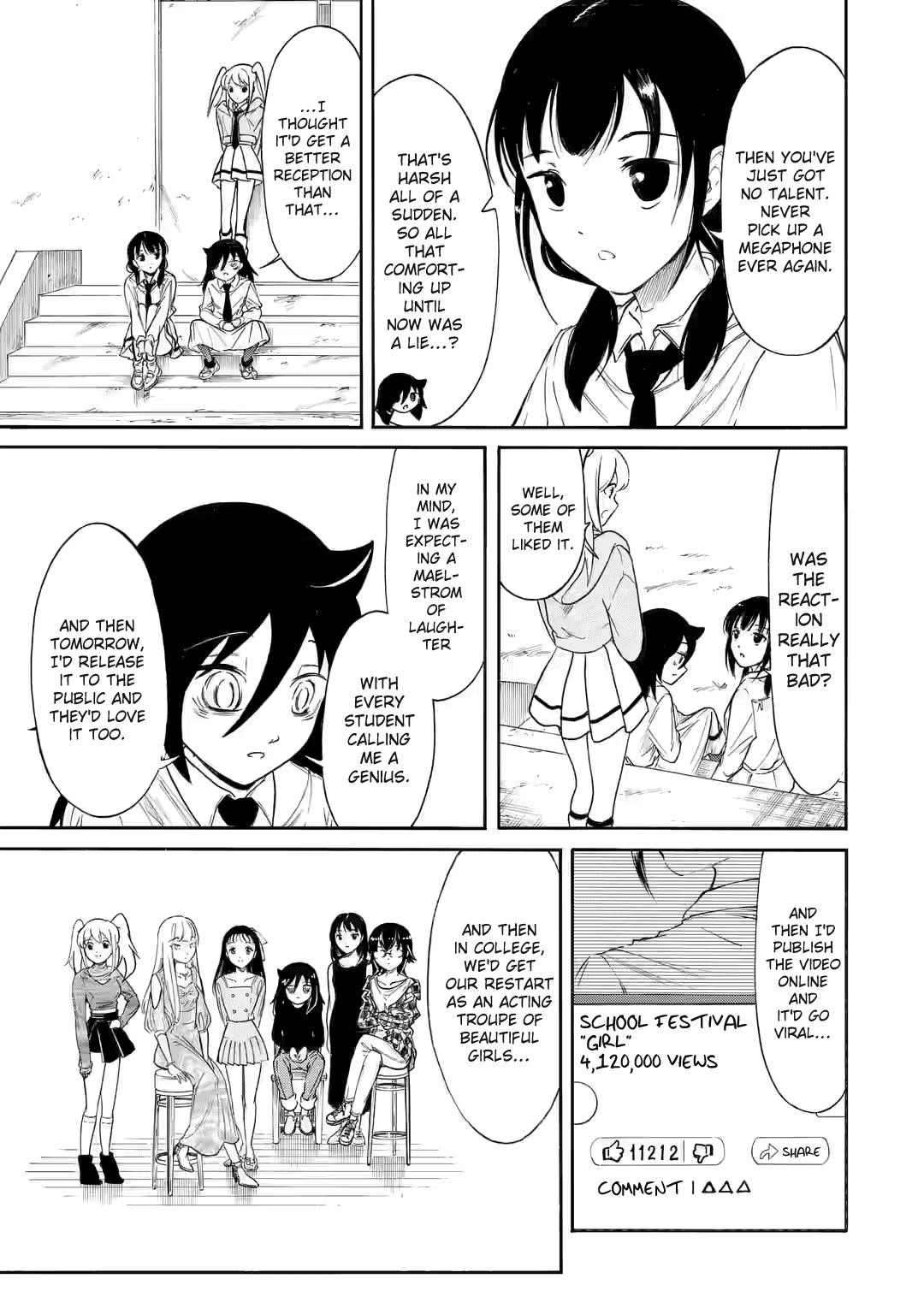 It's Not My Fault That I'm Not Popular! Chapter 217 page 3 - Chapter 217: Since I'm Not Popular, It's the School Festival's Stage (Part 1)