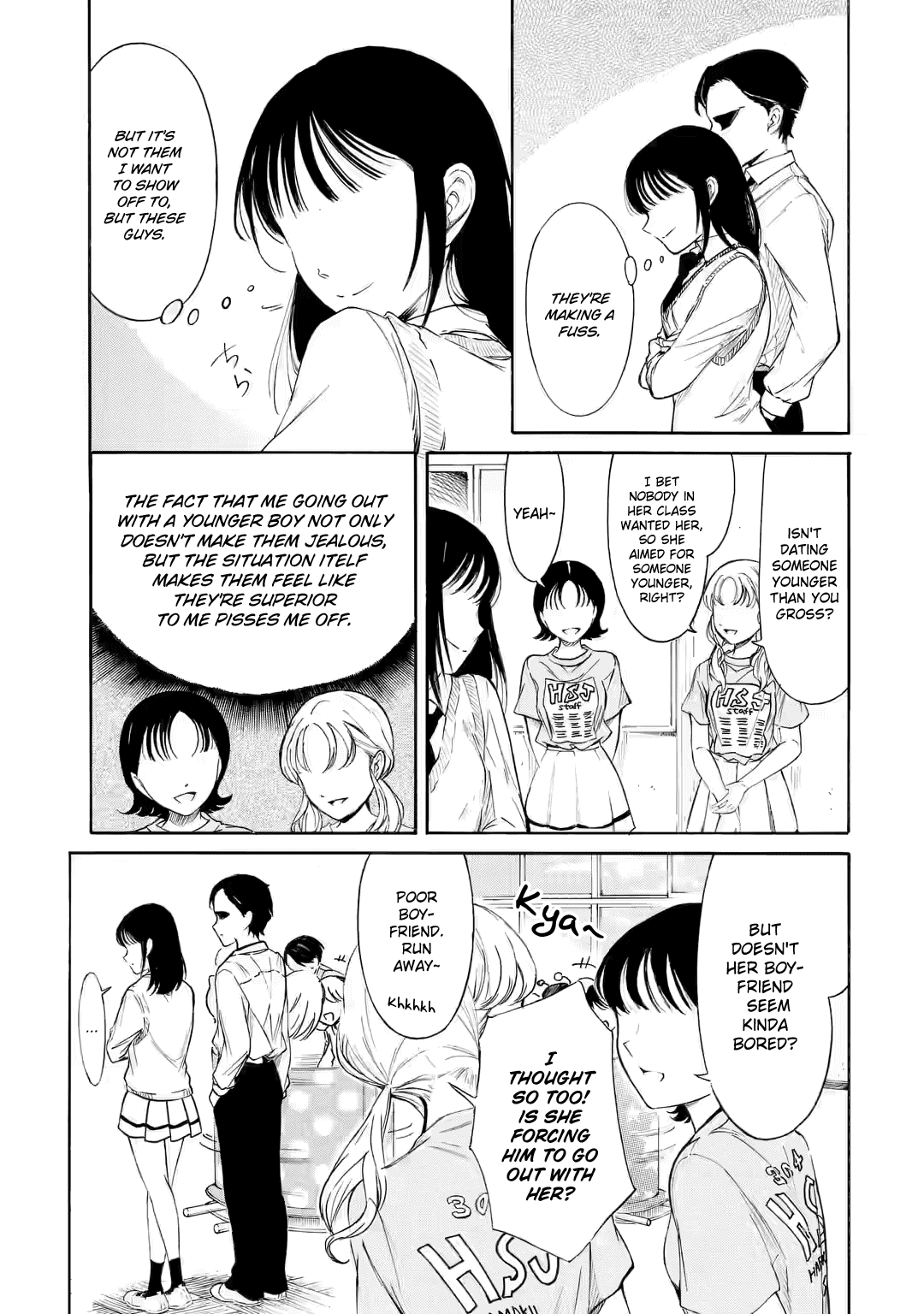 It's Not My Fault That I'm Not Popular! Chapter 218 page 3 - Chapter 218: Since I'm Not Popular, THE FIRST KUROKI KISS