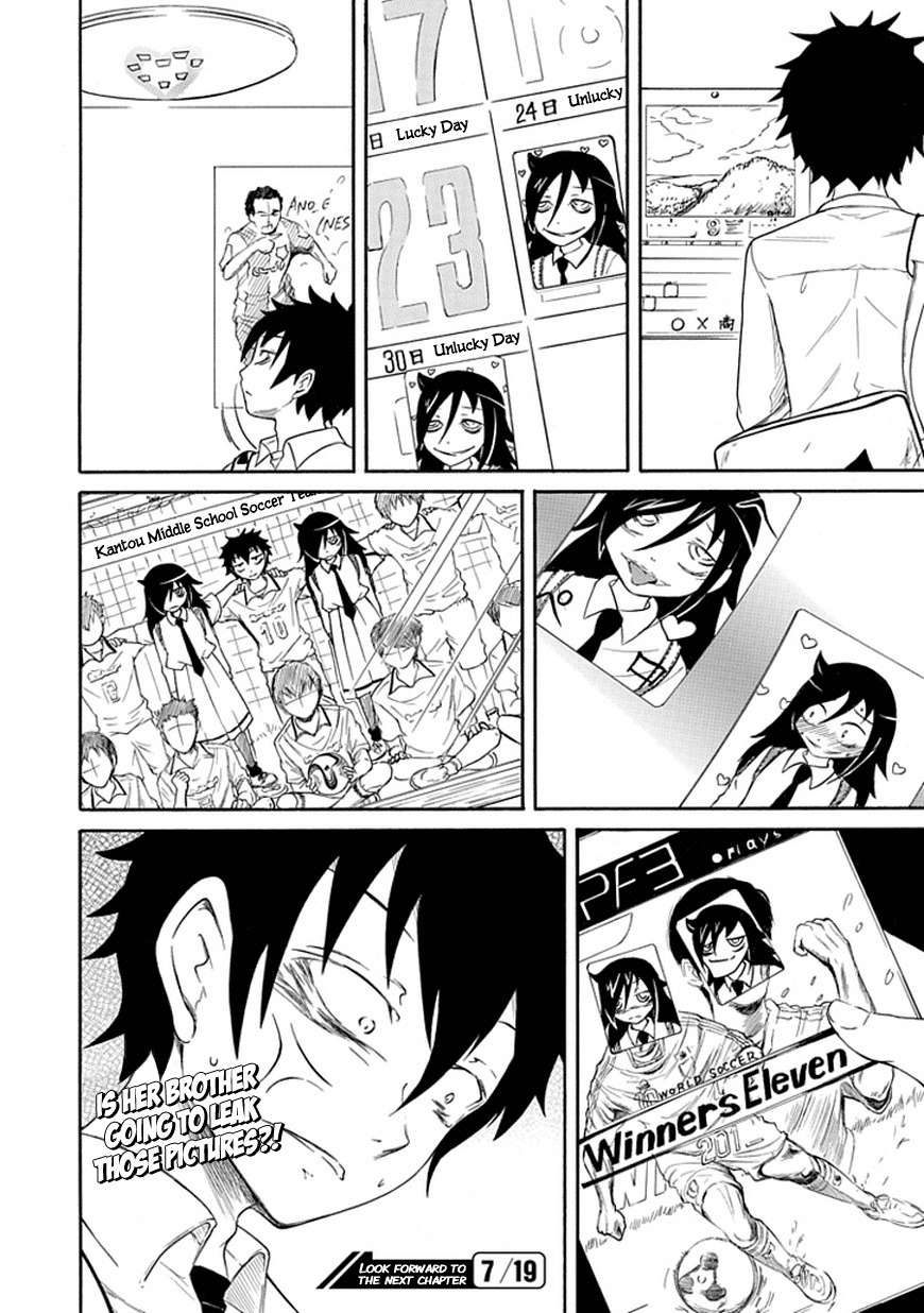 It's Not My Fault That I'm Not Popular! Chapter 22 page 10 - Chapter 22: Mourning 22: Since I'm Not Popular, I'll Take a Picture