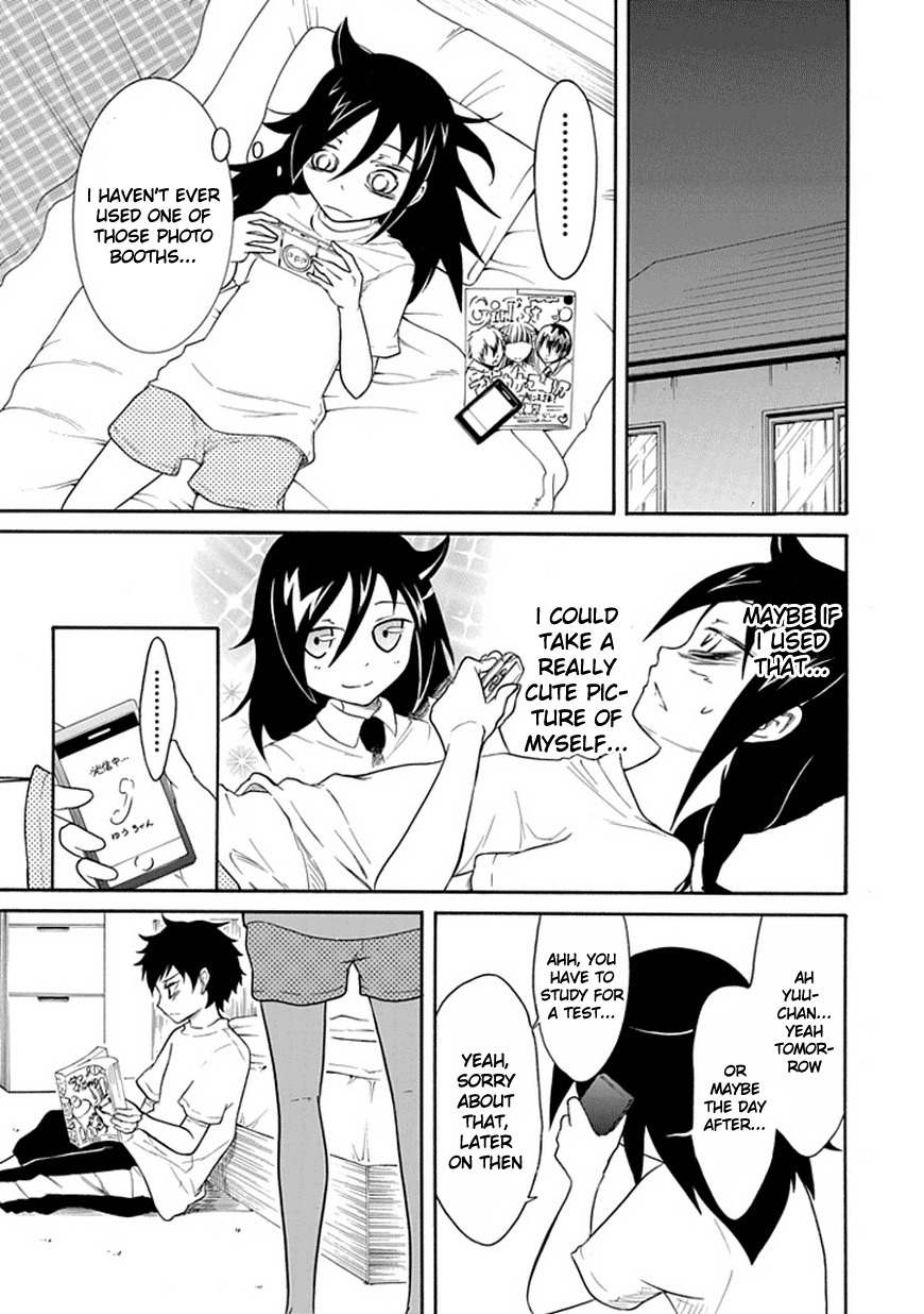It's Not My Fault That I'm Not Popular! Chapter 22 page 3 - Chapter 22: Mourning 22: Since I'm Not Popular, I'll Take a Picture