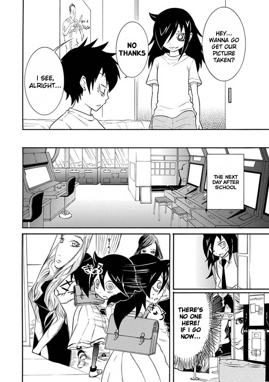 It's Not My Fault That I'm Not Popular! Chapter 22 page 4 - Chapter 22: Mourning 22: Since I'm Not Popular, I'll Take a Picture