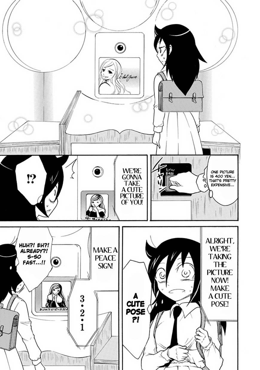 It's Not My Fault That I'm Not Popular! Chapter 22 page 5 - Chapter 22: Mourning 22: Since I'm Not Popular, I'll Take a Picture