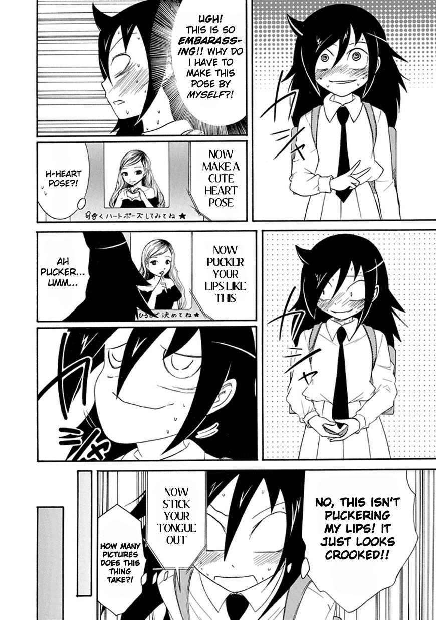 It's Not My Fault That I'm Not Popular! Chapter 22 page 6 - Chapter 22: Mourning 22: Since I'm Not Popular, I'll Take a Picture