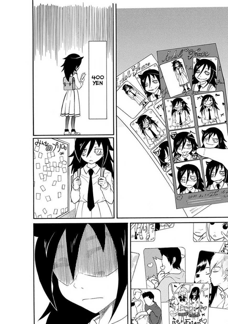 It's Not My Fault That I'm Not Popular! Chapter 22 page 8 - Chapter 22: Mourning 22: Since I'm Not Popular, I'll Take a Picture