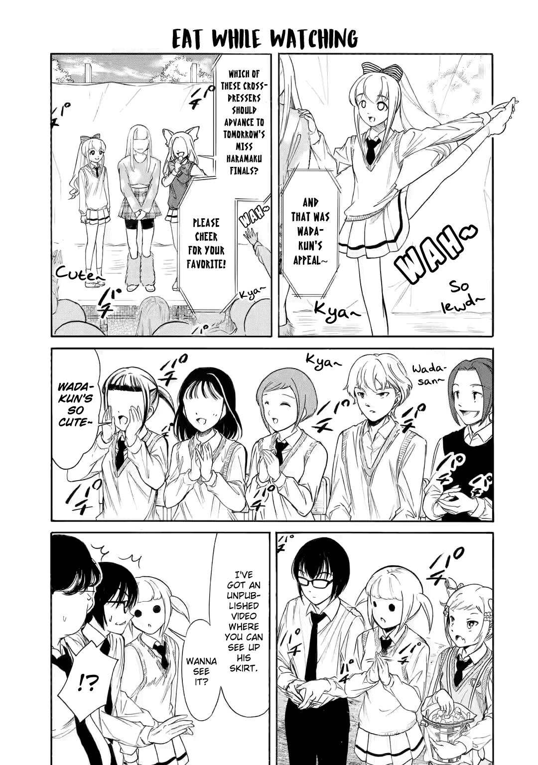 It's Not My Fault That I'm Not Popular! Chapter 220.2 page 6 - Chapter 220.2: Since I'm Not Popular, It's Day One of the School Festival (Part 2)