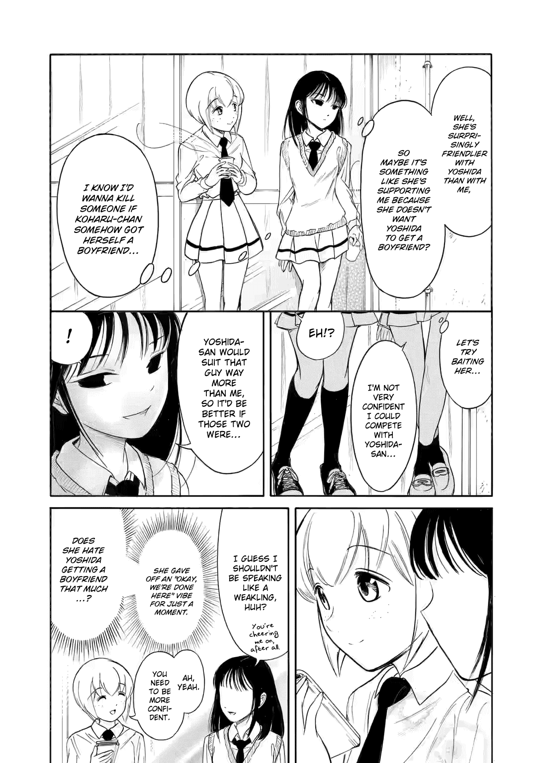 It's Not My Fault That I'm Not Popular! Chapter 220.3 page 4 - Chapter 220.3: Since I'm Not Popular, It's Day One of the School Festival (Part 3)