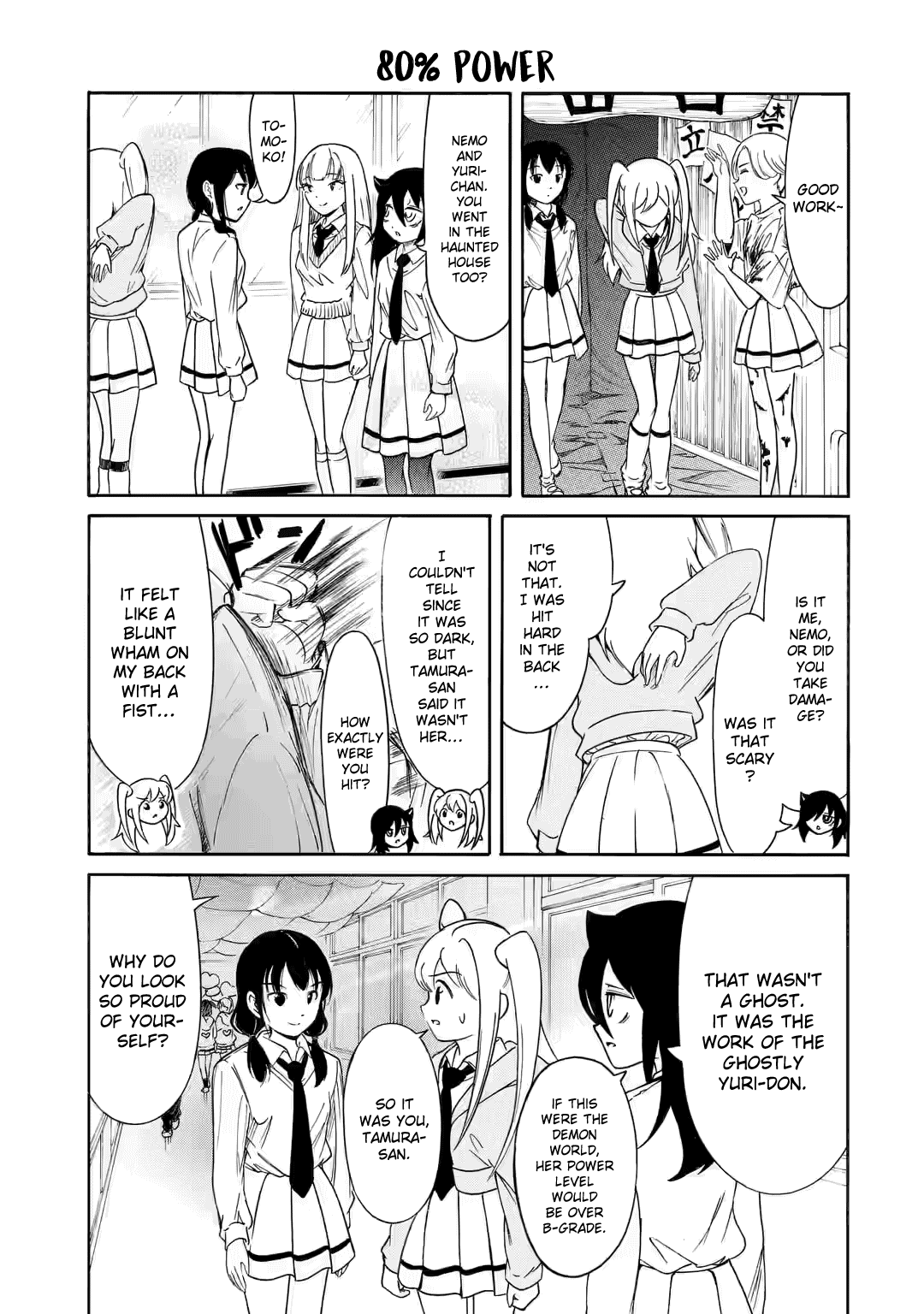 It's Not My Fault That I'm Not Popular! Chapter 220.3 page 8 - Chapter 220.3: Since I'm Not Popular, It's Day One of the School Festival (Part 3)
