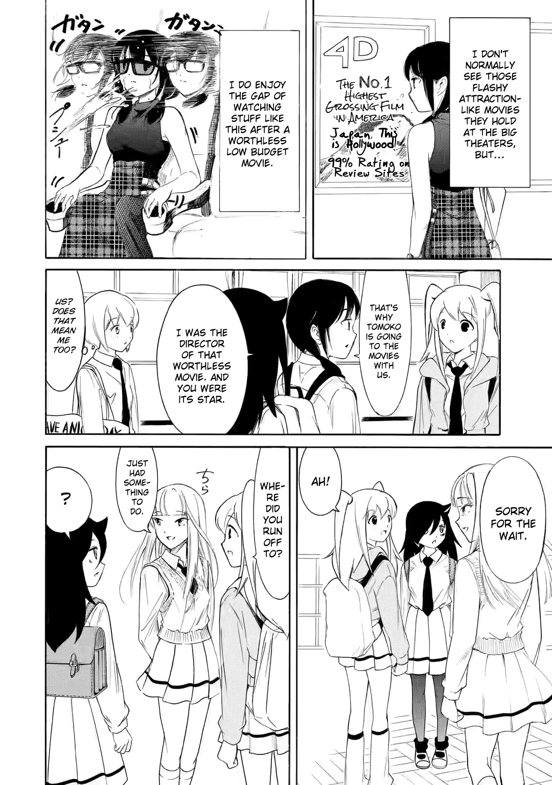It's Not My Fault That I'm Not Popular! Chapter 224.2 page 2 - Chapter 224.2: Since I'm Not Popular, The First Day of the School Festival Comes to an End (Part 2)