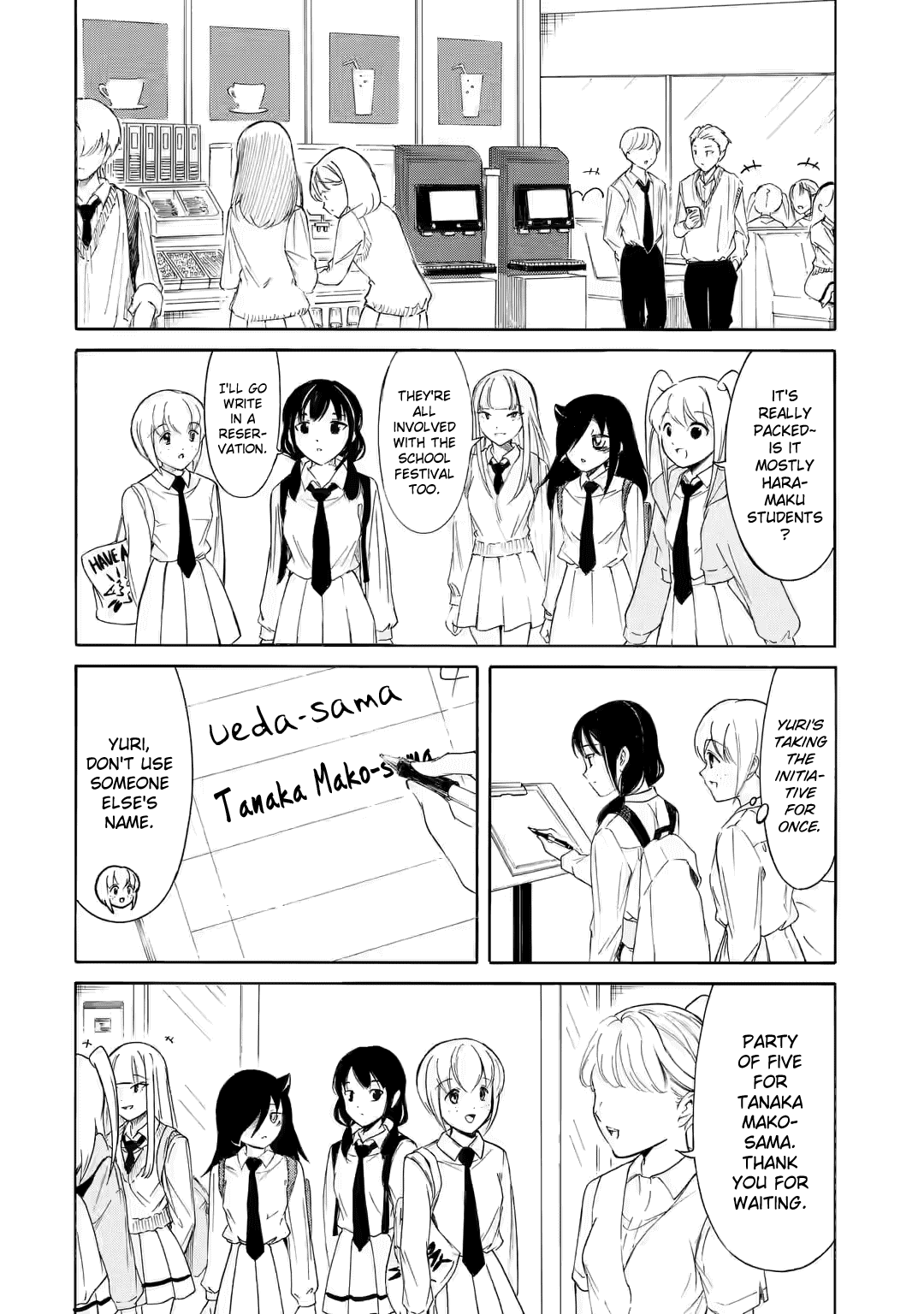 It's Not My Fault That I'm Not Popular! Chapter 224.2 page 4 - Chapter 224.2: Since I'm Not Popular, The First Day of the School Festival Comes to an End (Part 2)