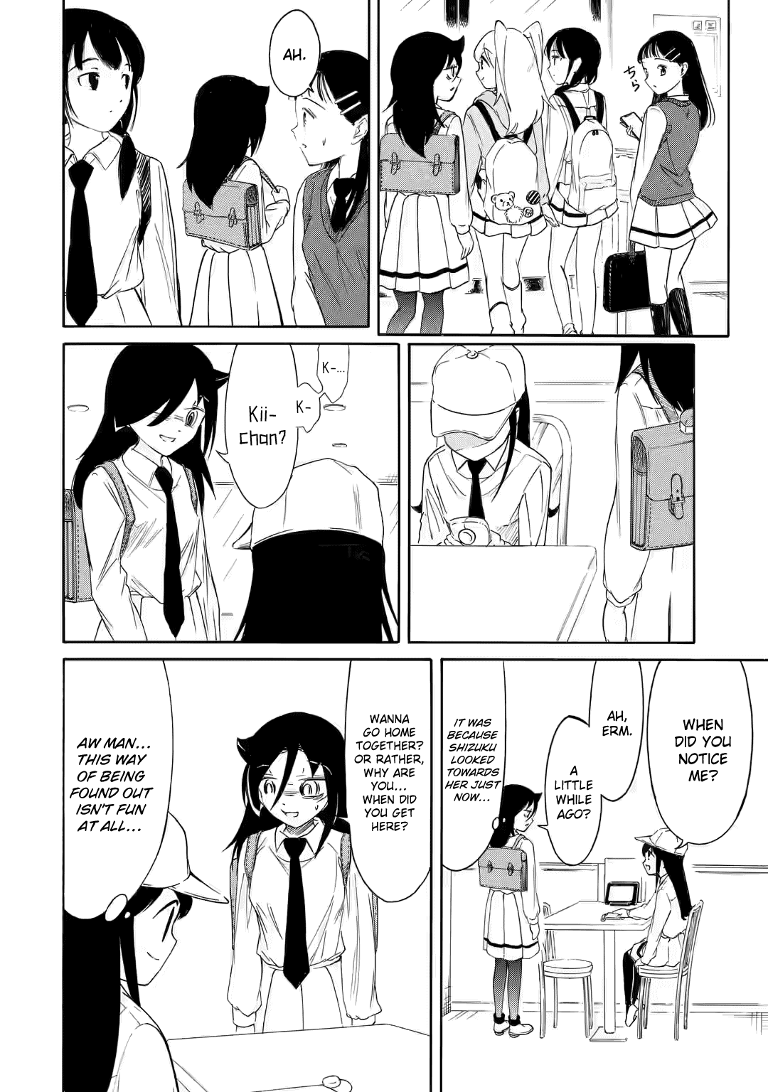 It's Not My Fault That I'm Not Popular! Chapter 224.5 page 15 - Chapter 224.5: Watamote ch224-3: Since I'm Not Popular, The First Day of the School Festival Comes to an End (Part 3)