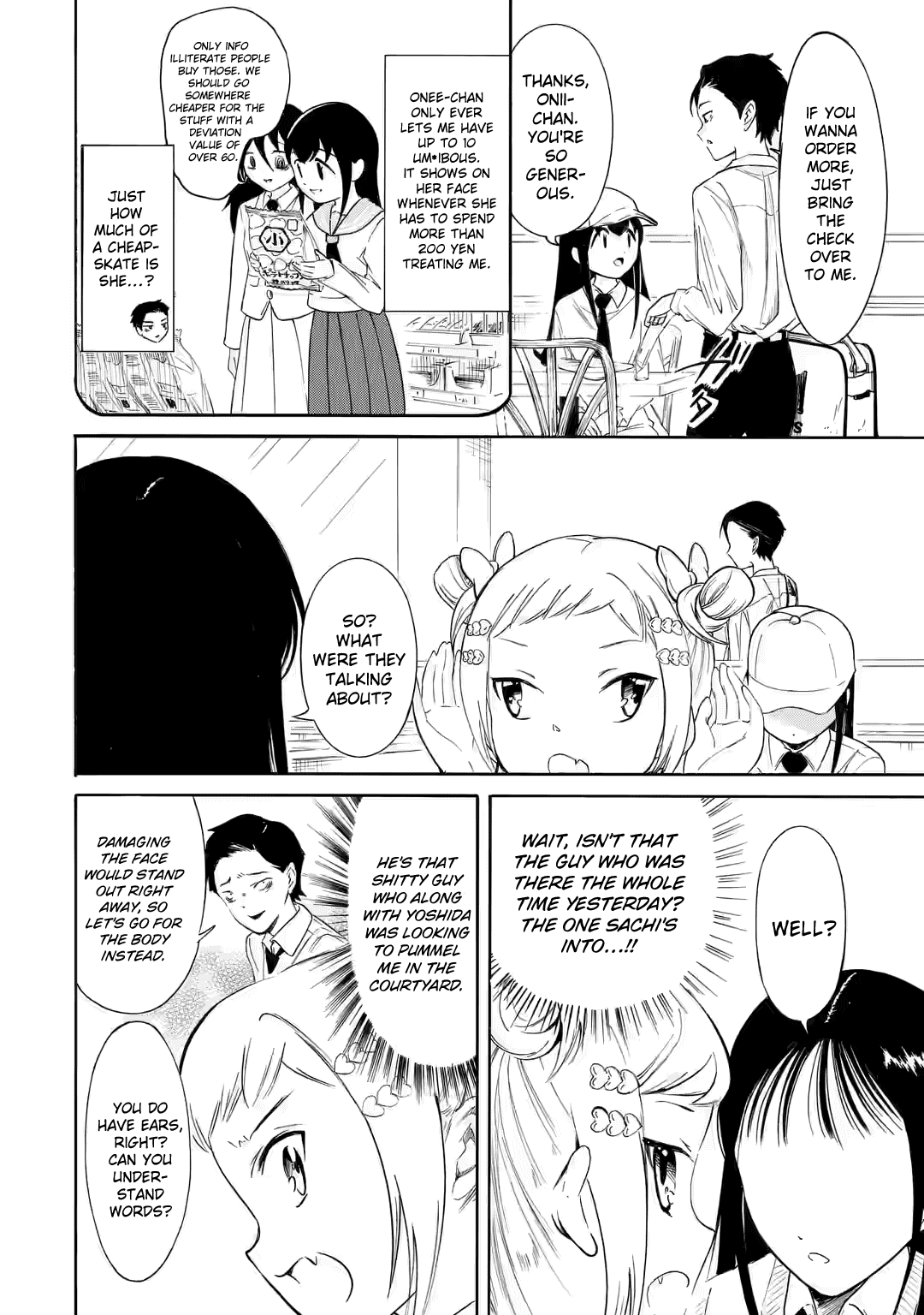 It's Not My Fault That I'm Not Popular! Chapter 224.5 page 5 - Chapter 224.5: Watamote ch224-3: Since I'm Not Popular, The First Day of the School Festival Comes to an End (Part 3)
