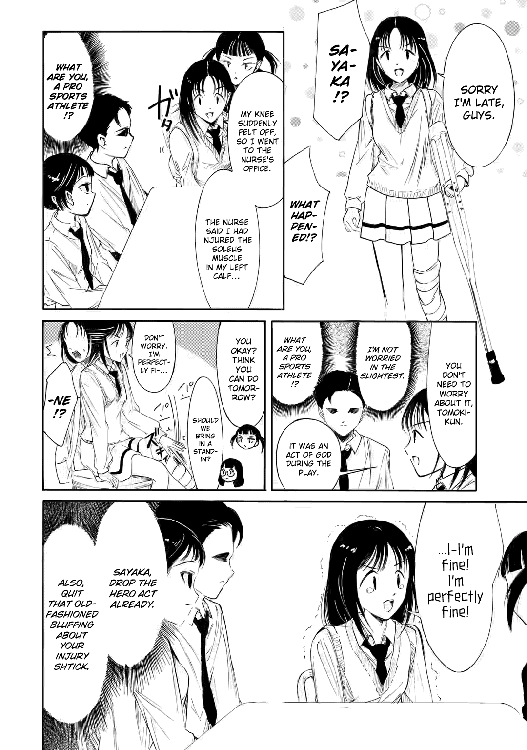 It's Not My Fault That I'm Not Popular! Chapter 224.5 page 9 - Chapter 224.5: Watamote ch224-3: Since I'm Not Popular, The First Day of the School Festival Comes to an End (Part 3)
