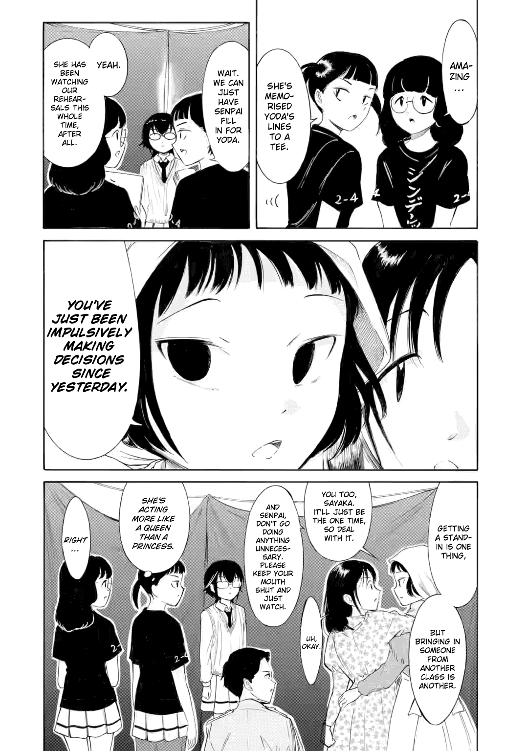 It's Not My Fault That I'm Not Popular! Chapter 226.2 page 11 - Chapter 226.2: Since I'm Not Popular, It's Day 2 of the School Festival (Part 2)