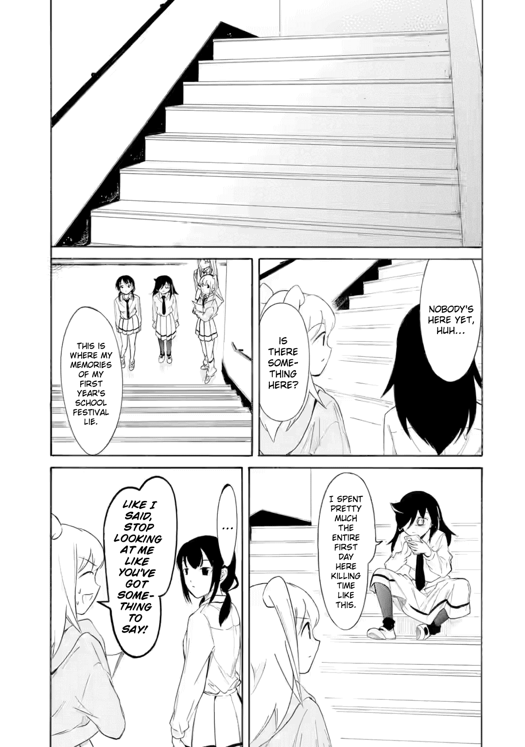 It's Not My Fault That I'm Not Popular! Chapter 226.2 page 2 - Chapter 226.2: Since I'm Not Popular, It's Day 2 of the School Festival (Part 2)