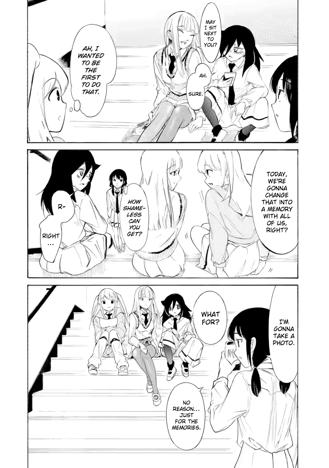 It's Not My Fault That I'm Not Popular! Chapter 226.2 page 3 - Chapter 226.2: Since I'm Not Popular, It's Day 2 of the School Festival (Part 2)