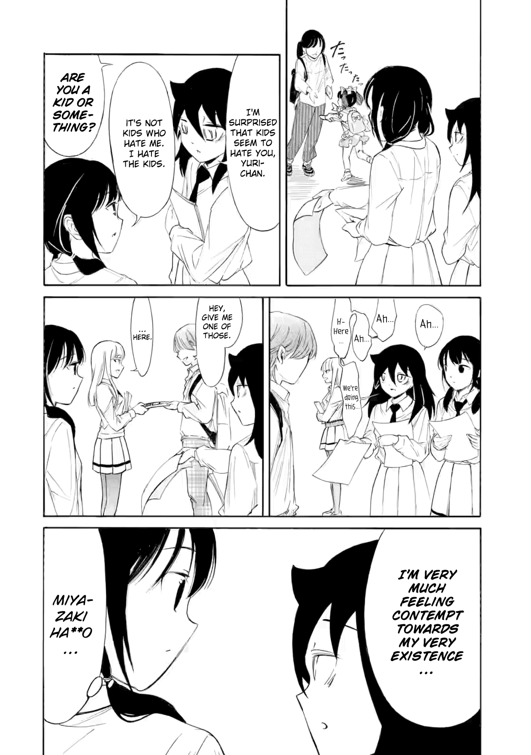 It's Not My Fault That I'm Not Popular! Chapter 226.3 page 2 - Chapter 226.3: Since I'm Not Popular, It's Day 2 of the School Festival (Part 3)