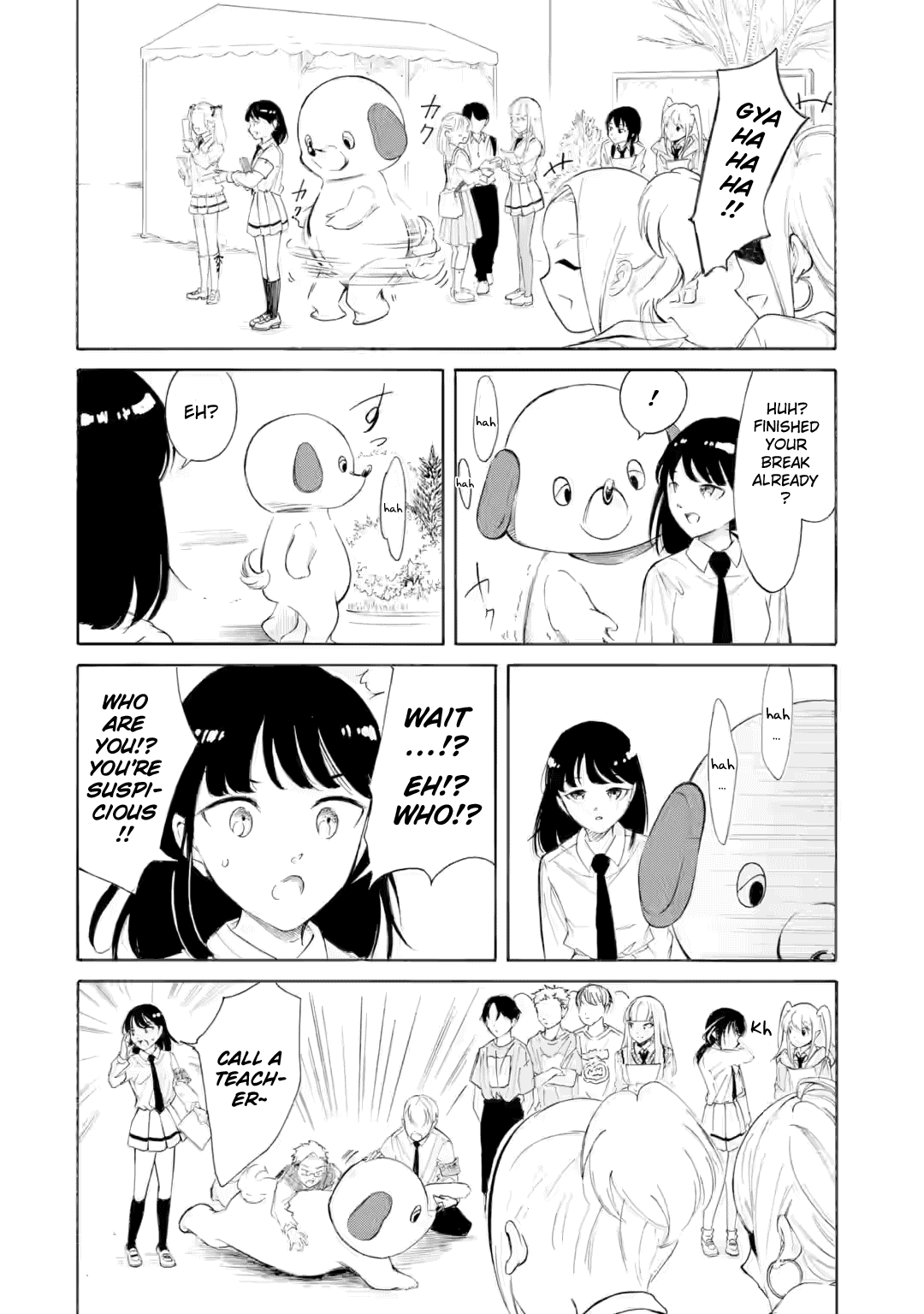 It's Not My Fault That I'm Not Popular! Chapter 226.3 page 6 - Chapter 226.3: Since I'm Not Popular, It's Day 2 of the School Festival (Part 3)