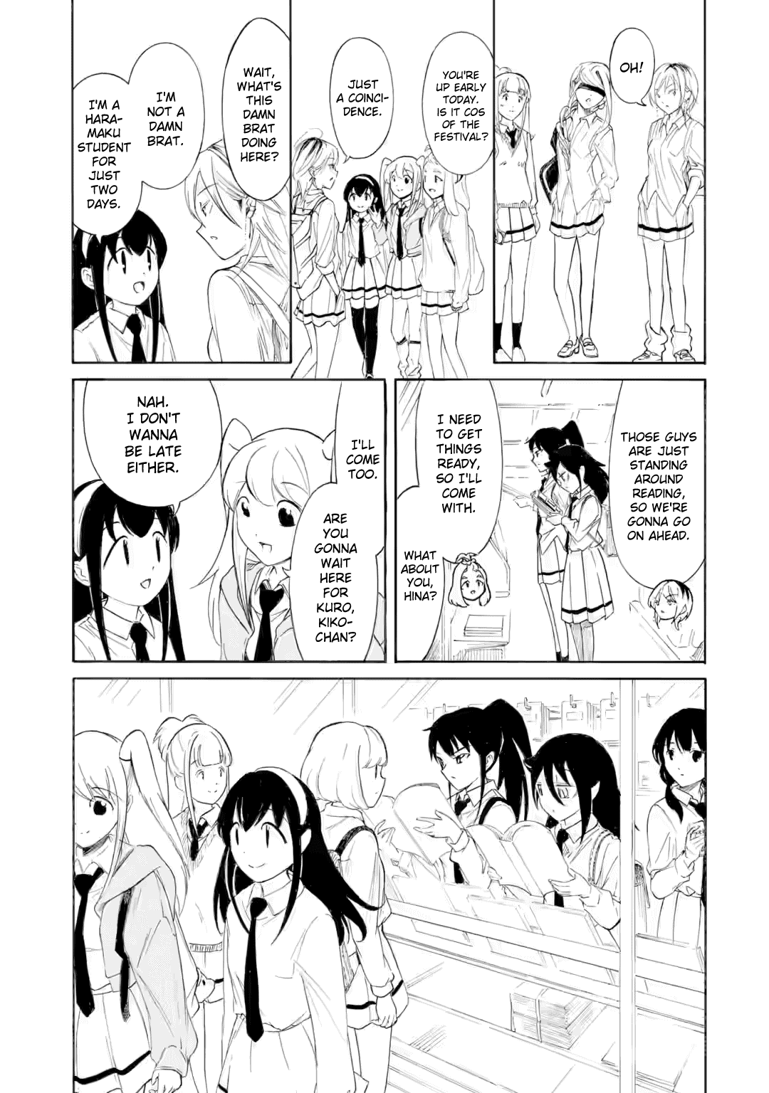 It's Not My Fault That I'm Not Popular! Chapter 226 page 5 - Chapter 226: Since I'm Not Popular, It's Day 2 of the School Festival (Part 1)