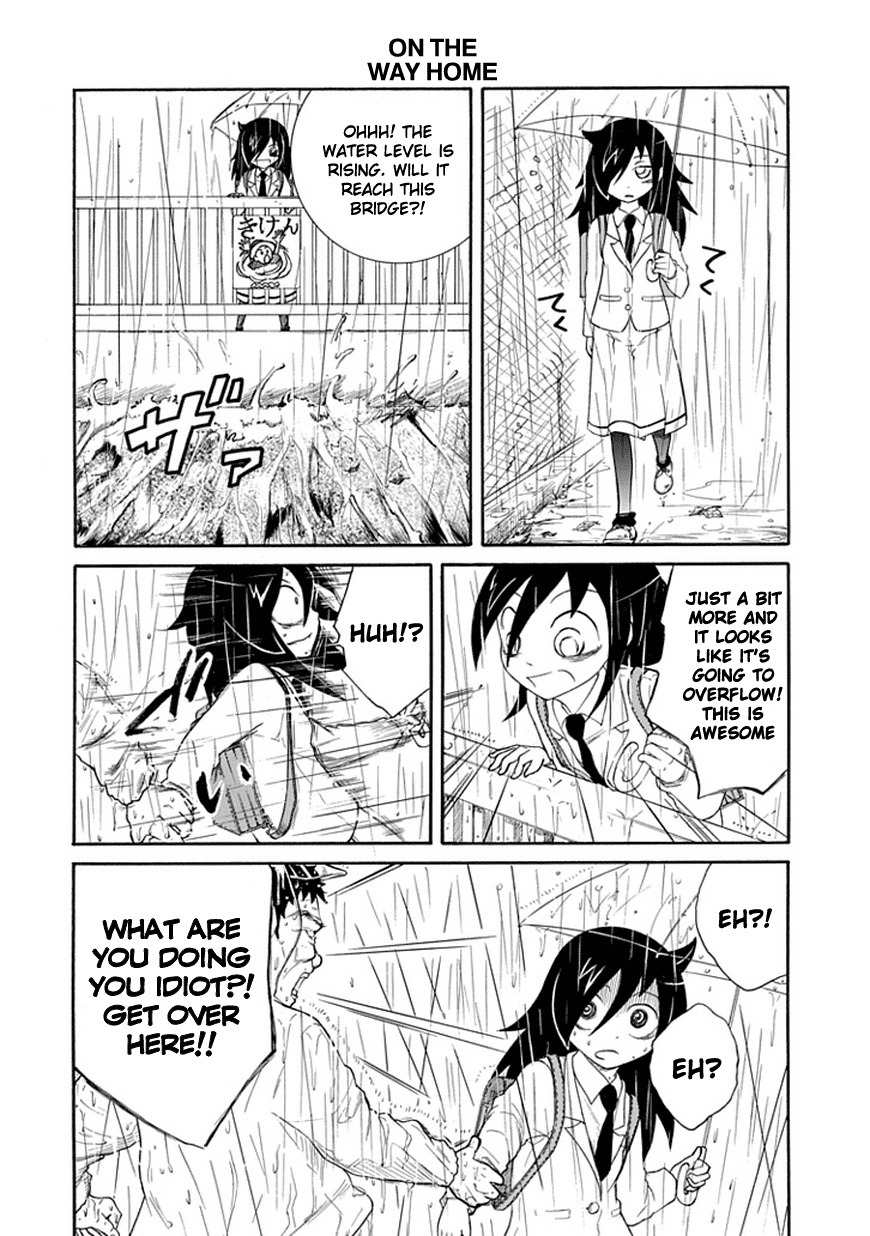 It's Not My Fault That I'm Not Popular! Chapter 23 page 10 - Chapter 23: Mourning 23: Since I'm Not Popular, the Weather's Bad