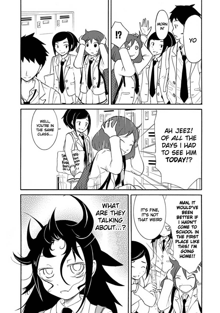 It's Not My Fault That I'm Not Popular! Chapter 23 page 3 - Chapter 23: Mourning 23: Since I'm Not Popular, the Weather's Bad