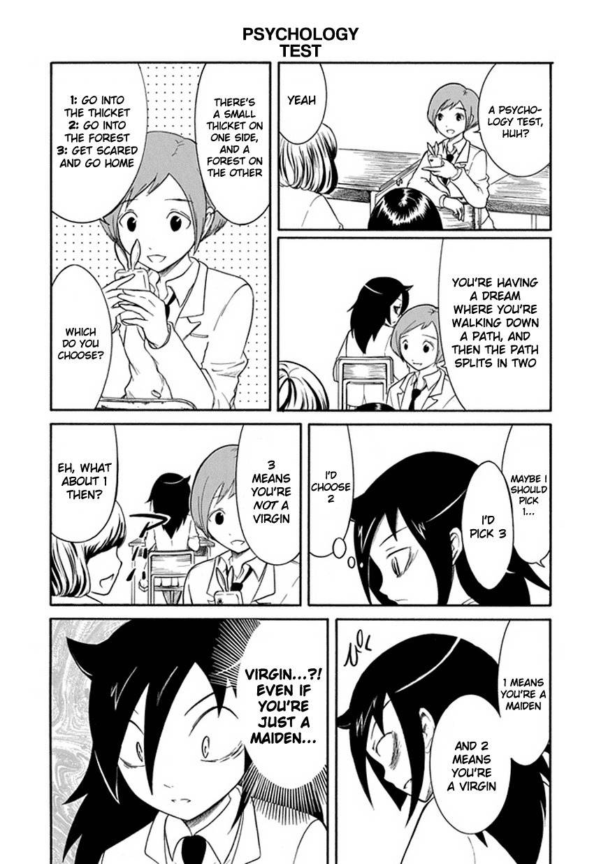 It's Not My Fault That I'm Not Popular! Chapter 23 page 4 - Chapter 23: Mourning 23: Since I'm Not Popular, the Weather's Bad