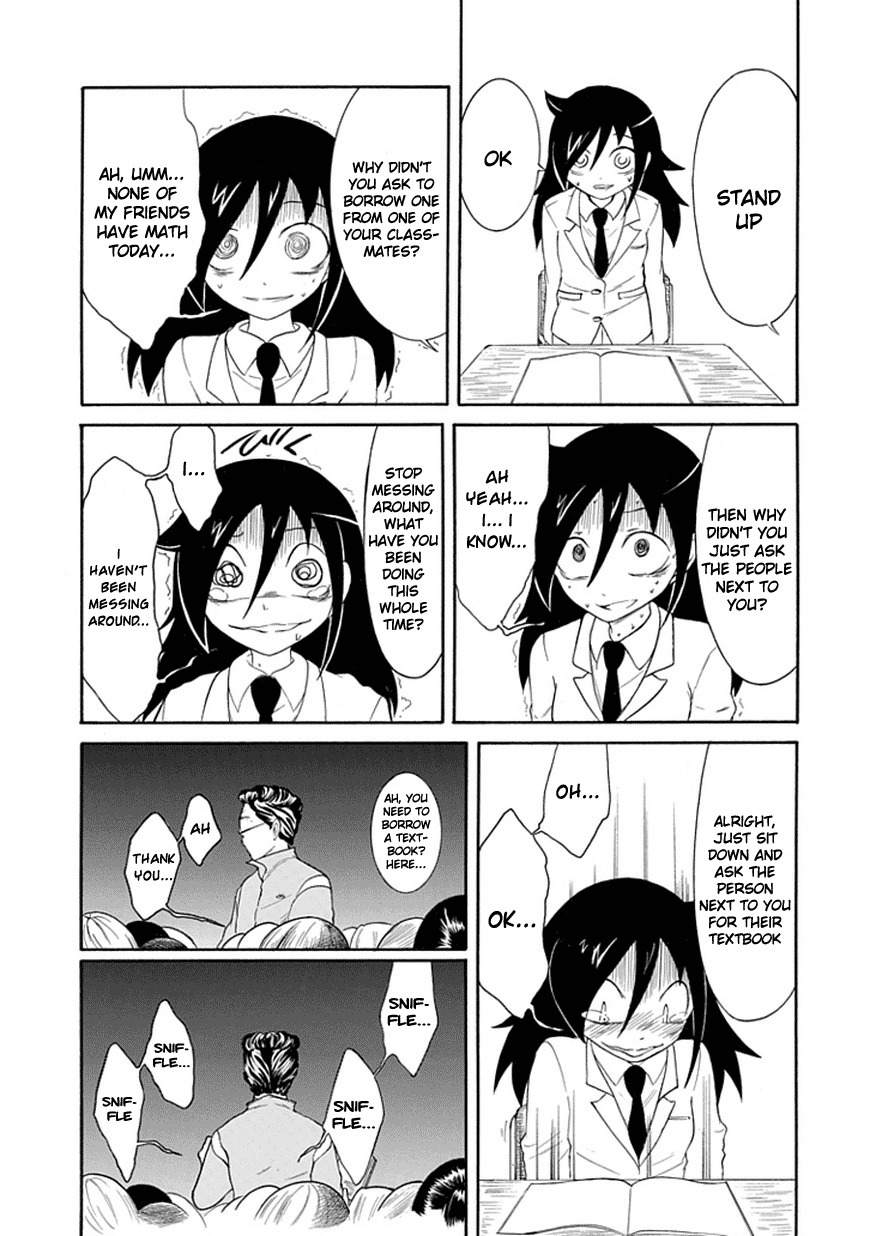 It's Not My Fault That I'm Not Popular! Chapter 23 page 7 - Chapter 23: Mourning 23: Since I'm Not Popular, the Weather's Bad
