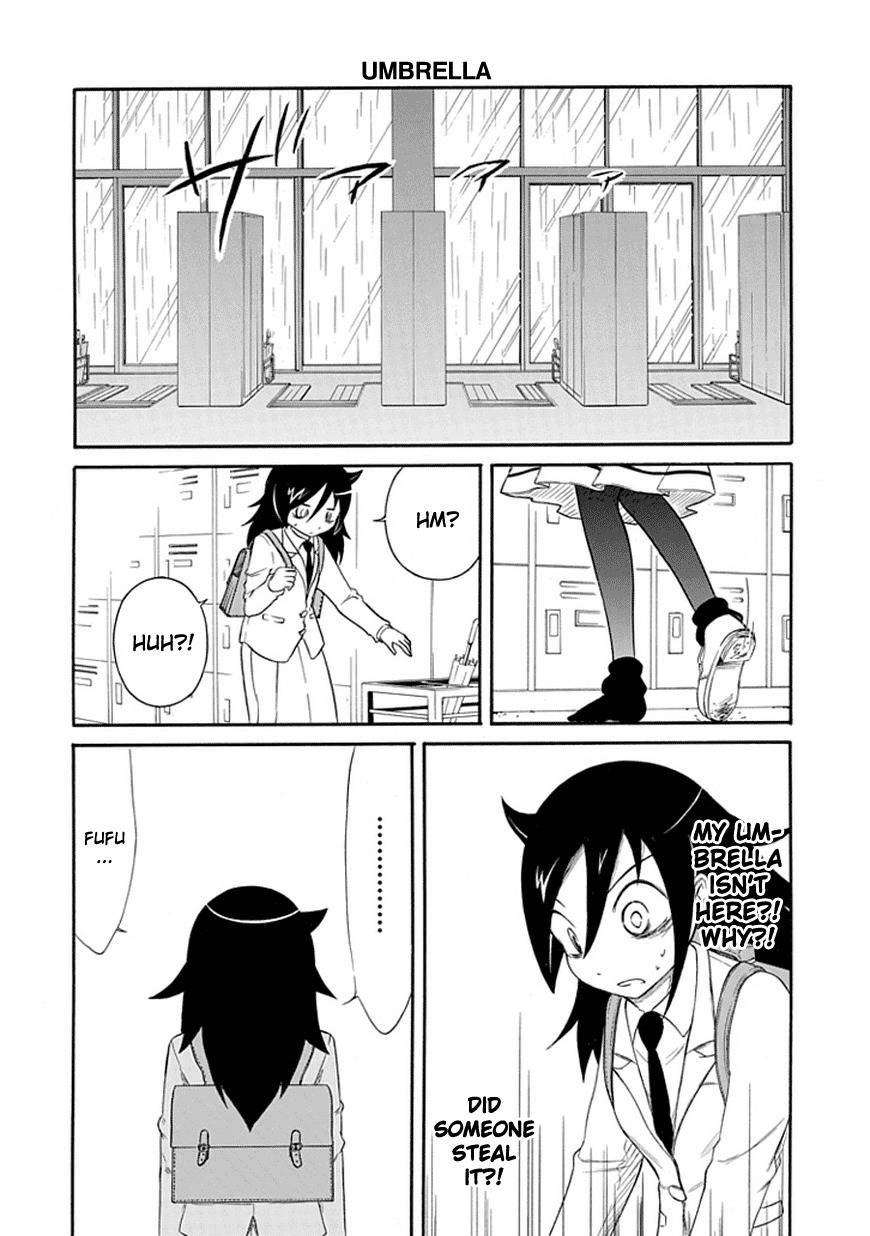 It's Not My Fault That I'm Not Popular! Chapter 23 page 8 - Chapter 23: Mourning 23: Since I'm Not Popular, the Weather's Bad