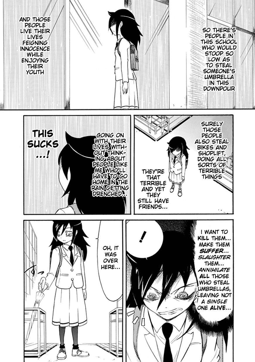 It's Not My Fault That I'm Not Popular! Chapter 23 page 9 - Chapter 23: Mourning 23: Since I'm Not Popular, the Weather's Bad