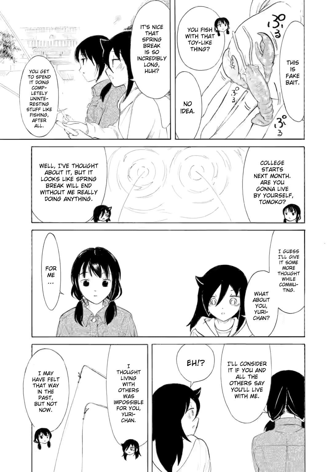 It's Not My Fault That I'm Not Popular! Chapter 230.5 page 3 - Chapter 230.5: Special chapter