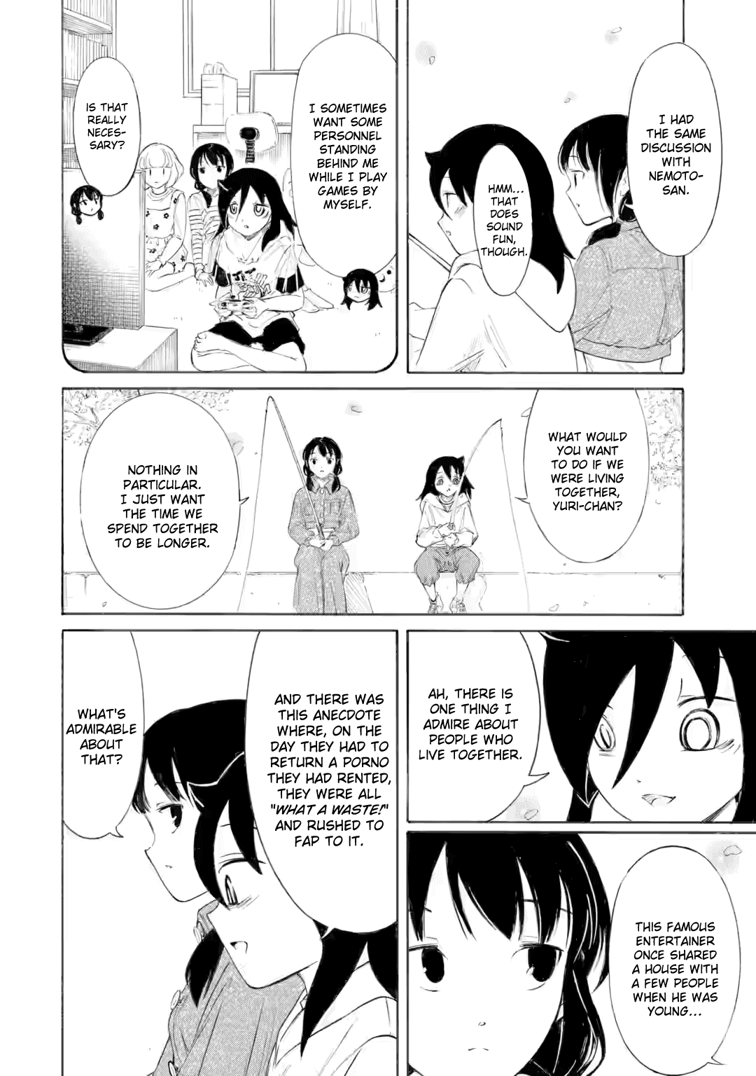 It's Not My Fault That I'm Not Popular! Chapter 230.5 page 4 - Chapter 230.5: Special chapter
