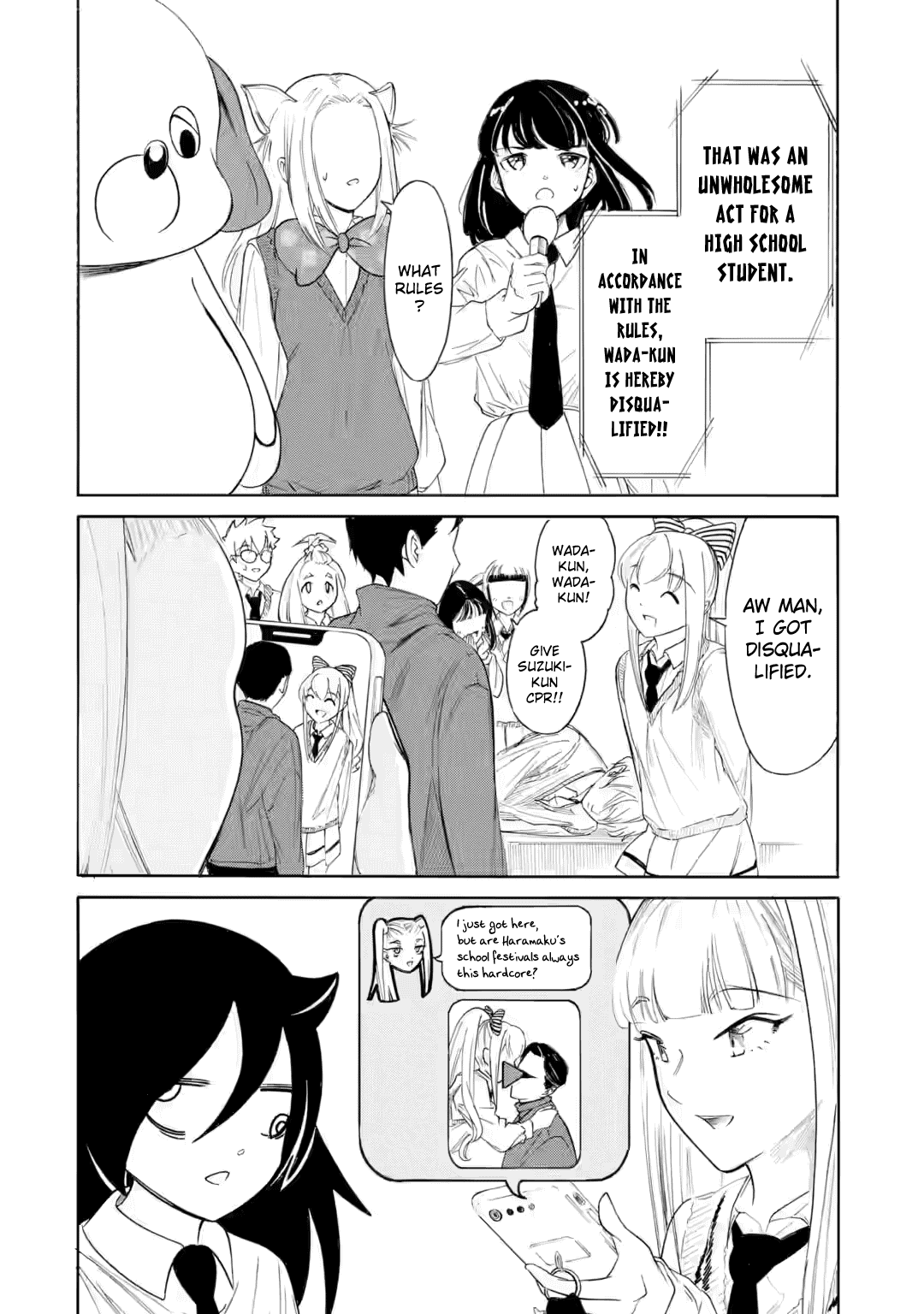 It's Not My Fault That I'm Not Popular! Chapter 232.2 page 10 - Chapter 232.2: Since I'm Not Popular, It's the Second... (Part 2)