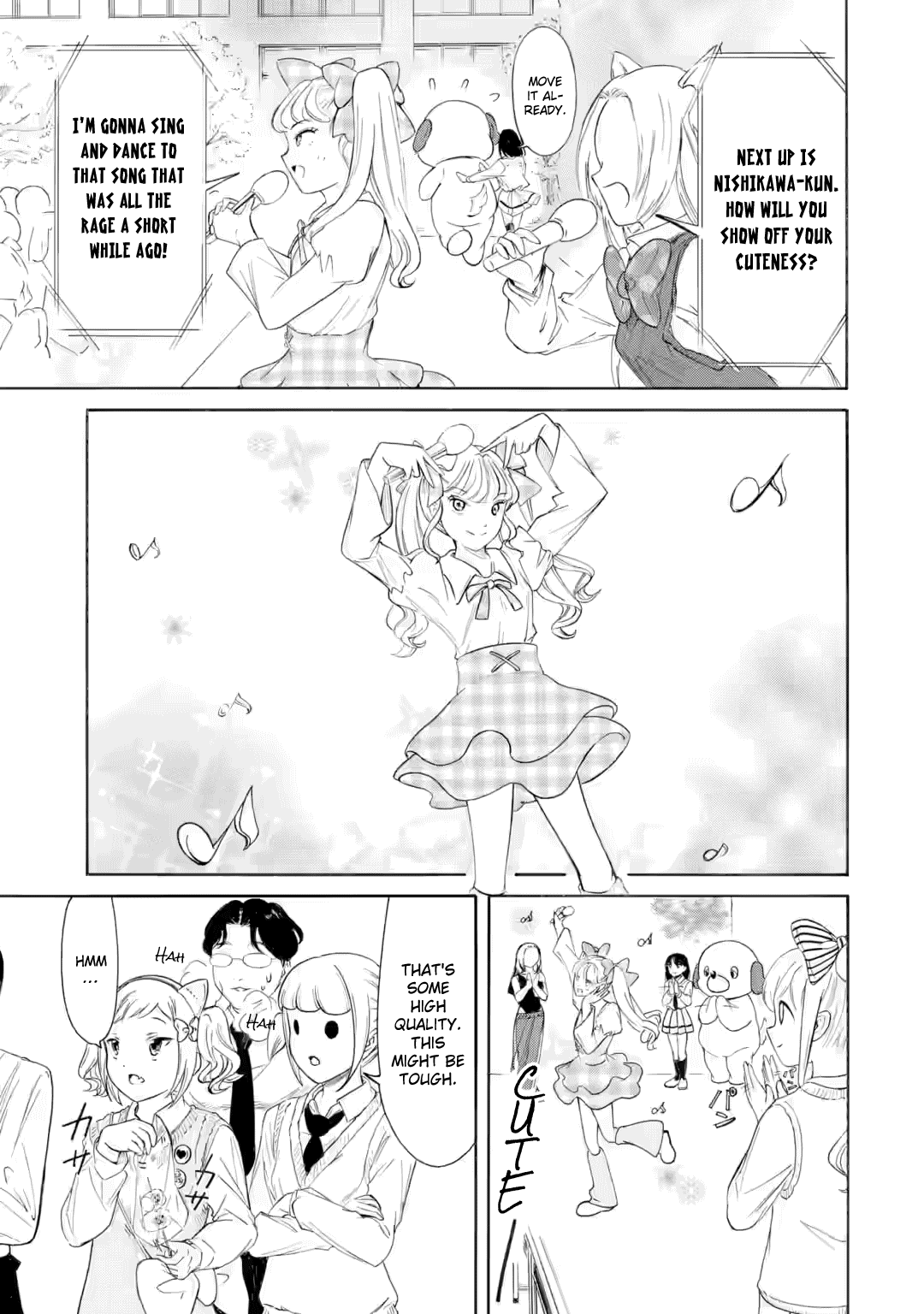 It's Not My Fault That I'm Not Popular! Chapter 232.2 page 3 - Chapter 232.2: Since I'm Not Popular, It's the Second... (Part 2)
